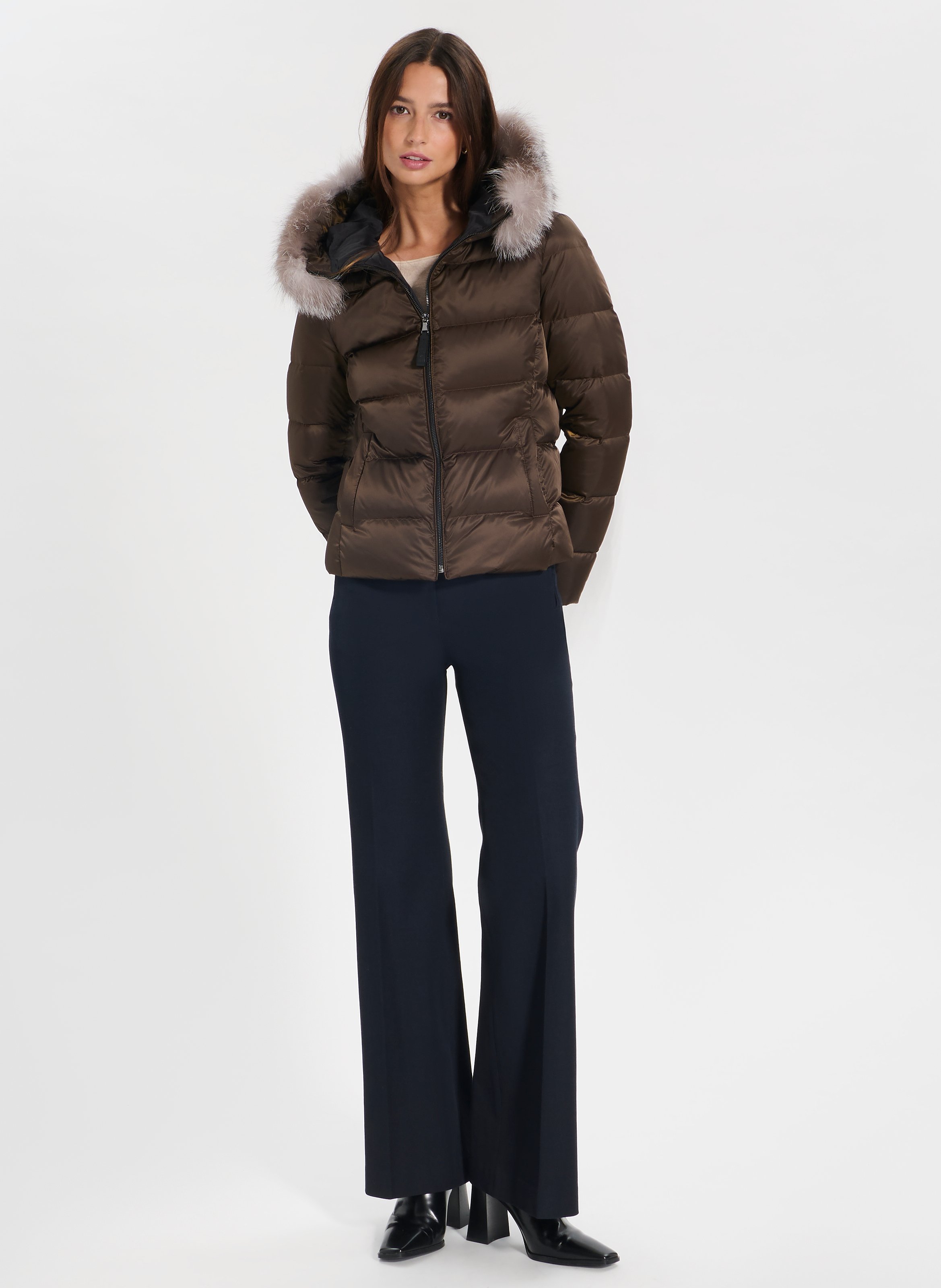 Doudoune daly ZAPA Marron