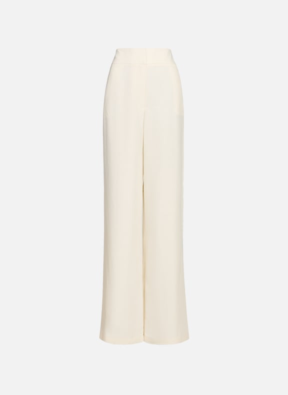 Pantalon en lin mélangé Greta Blanc by GUESS GUESS Pantalon en lin mélangé Greta Blanc