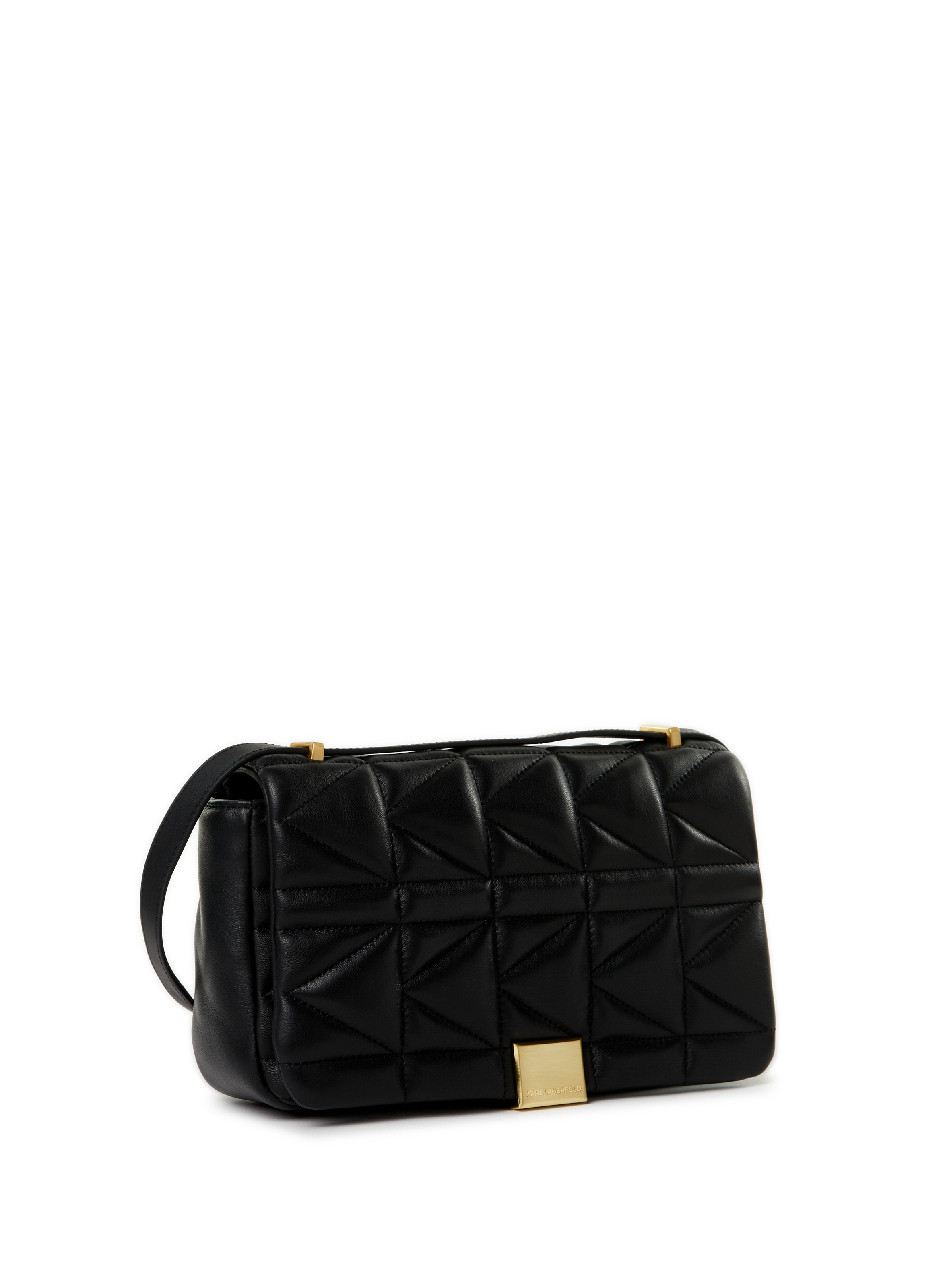 Sac matelassée en cuir  KARL LAGERFELD Noir