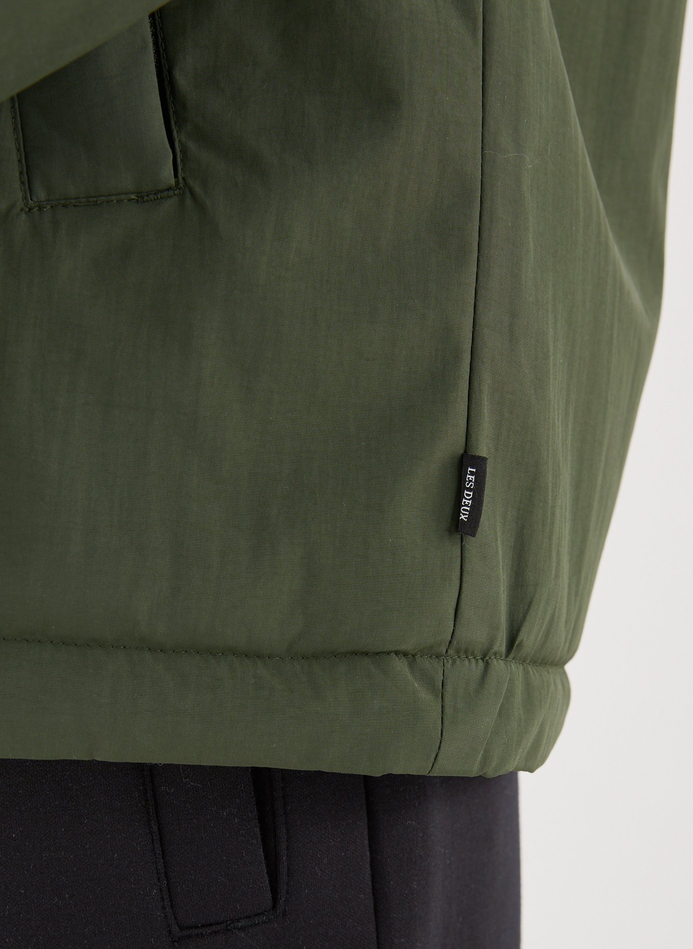 Veste col classique LES DEUX Vert