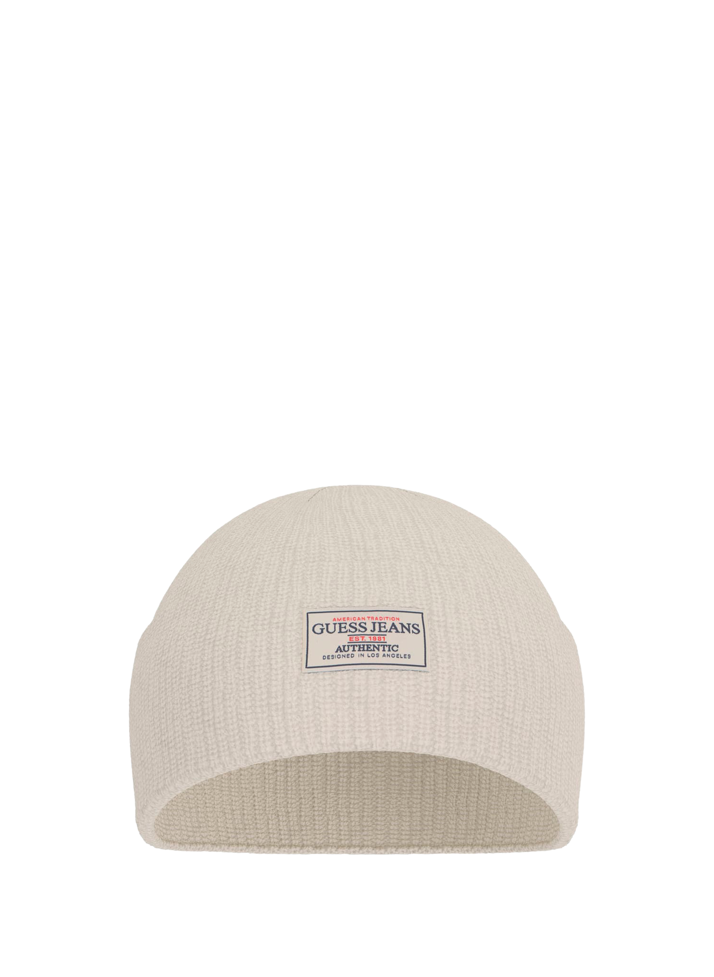 GUESS Bonnet à logo  Beige