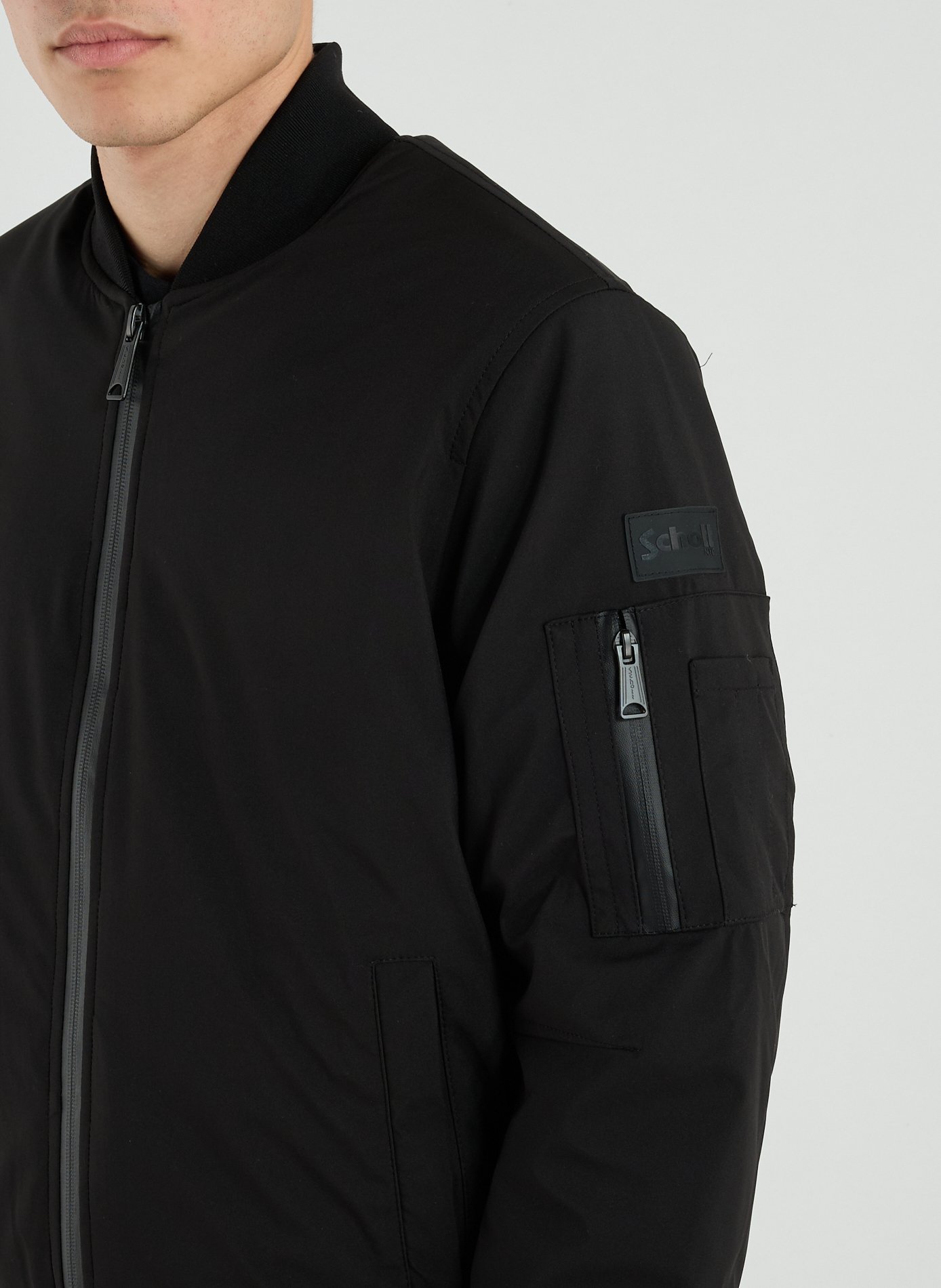 Urban softshell bomber SCHOTT Black