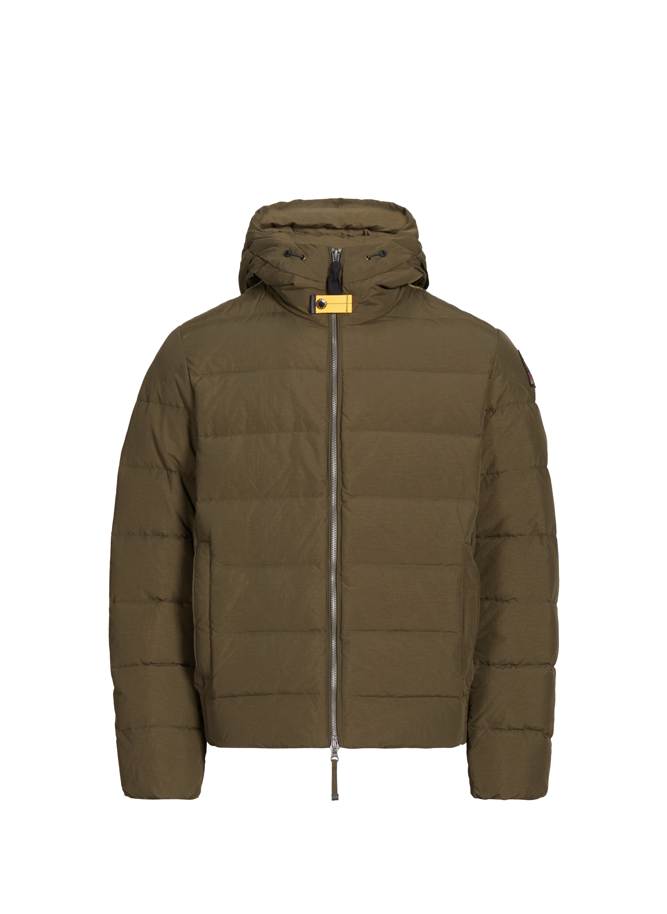 PARAJUMPERS Hooded padded jacket Khaki