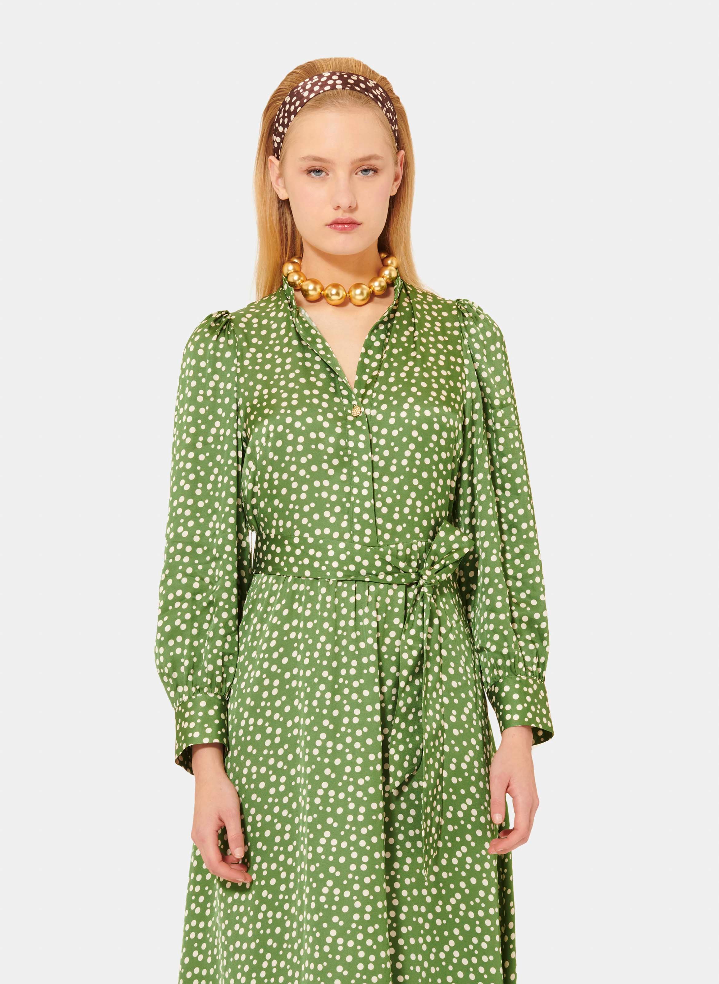 Robe rivoltina TARA JARMON Vert