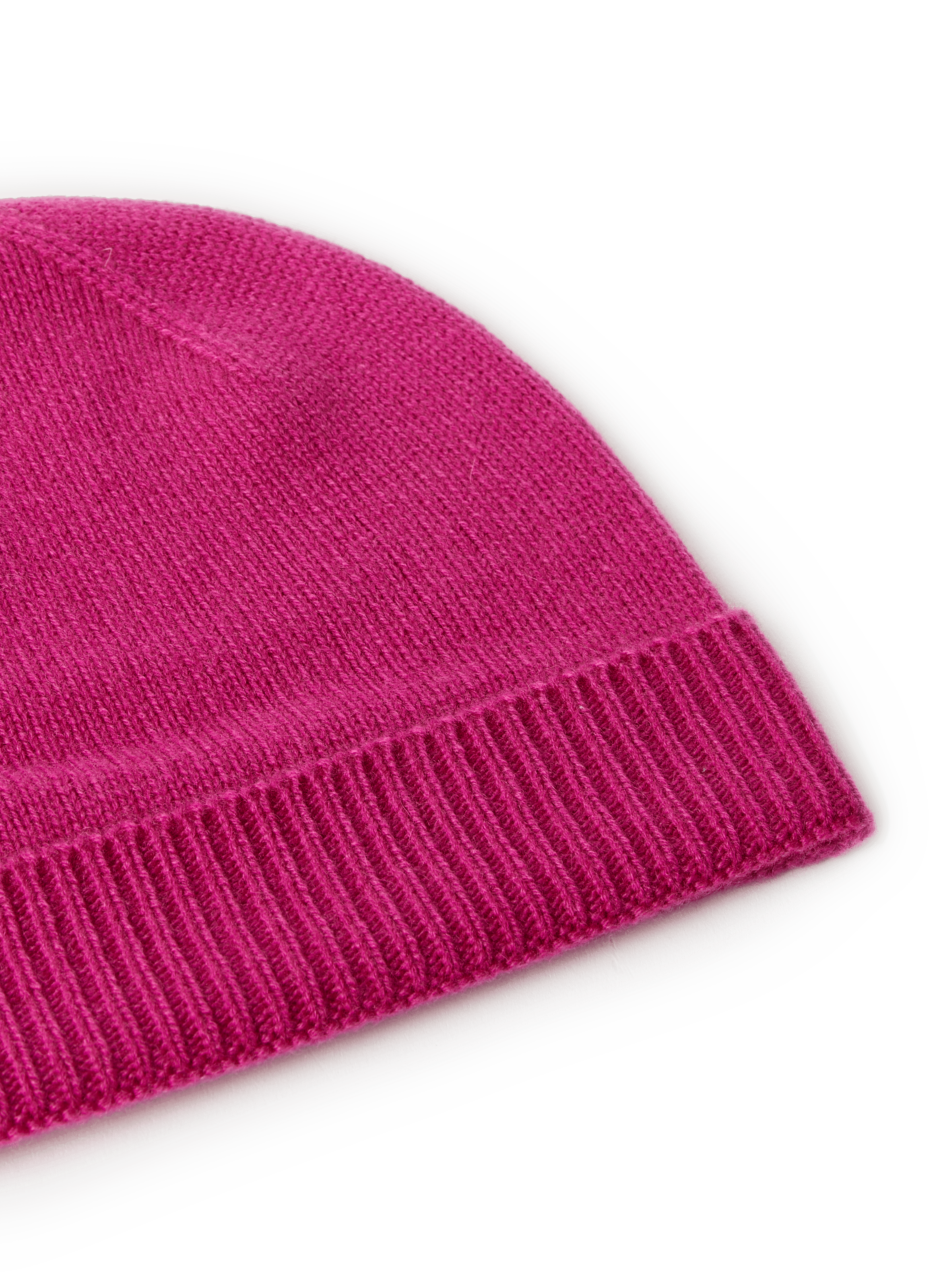 Bonnet côtelé en cachemire AU PRINTEMPS PARIS Rose