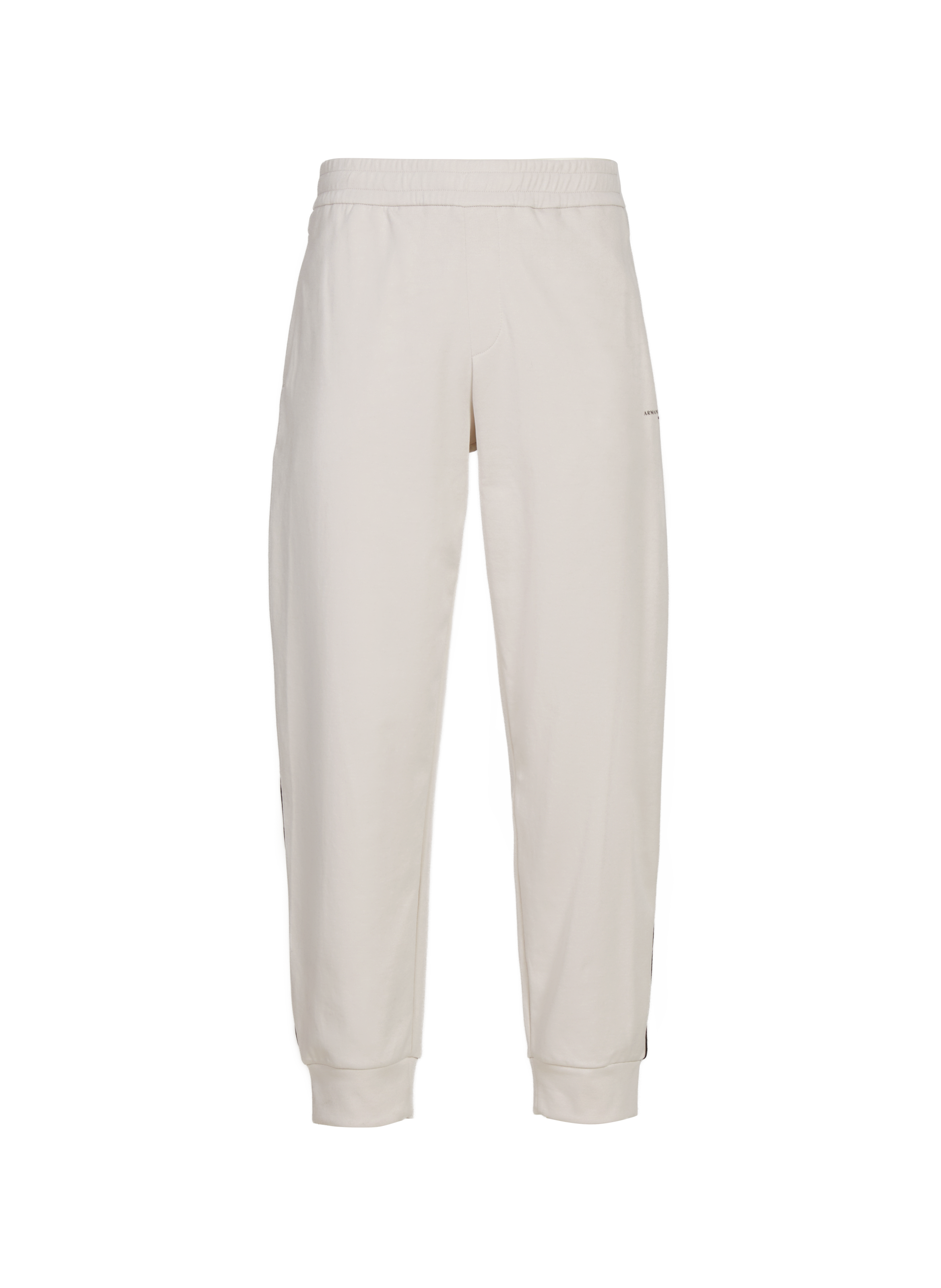 Jogger pants with contrasting piping ARMANI EXCHANGE Brown