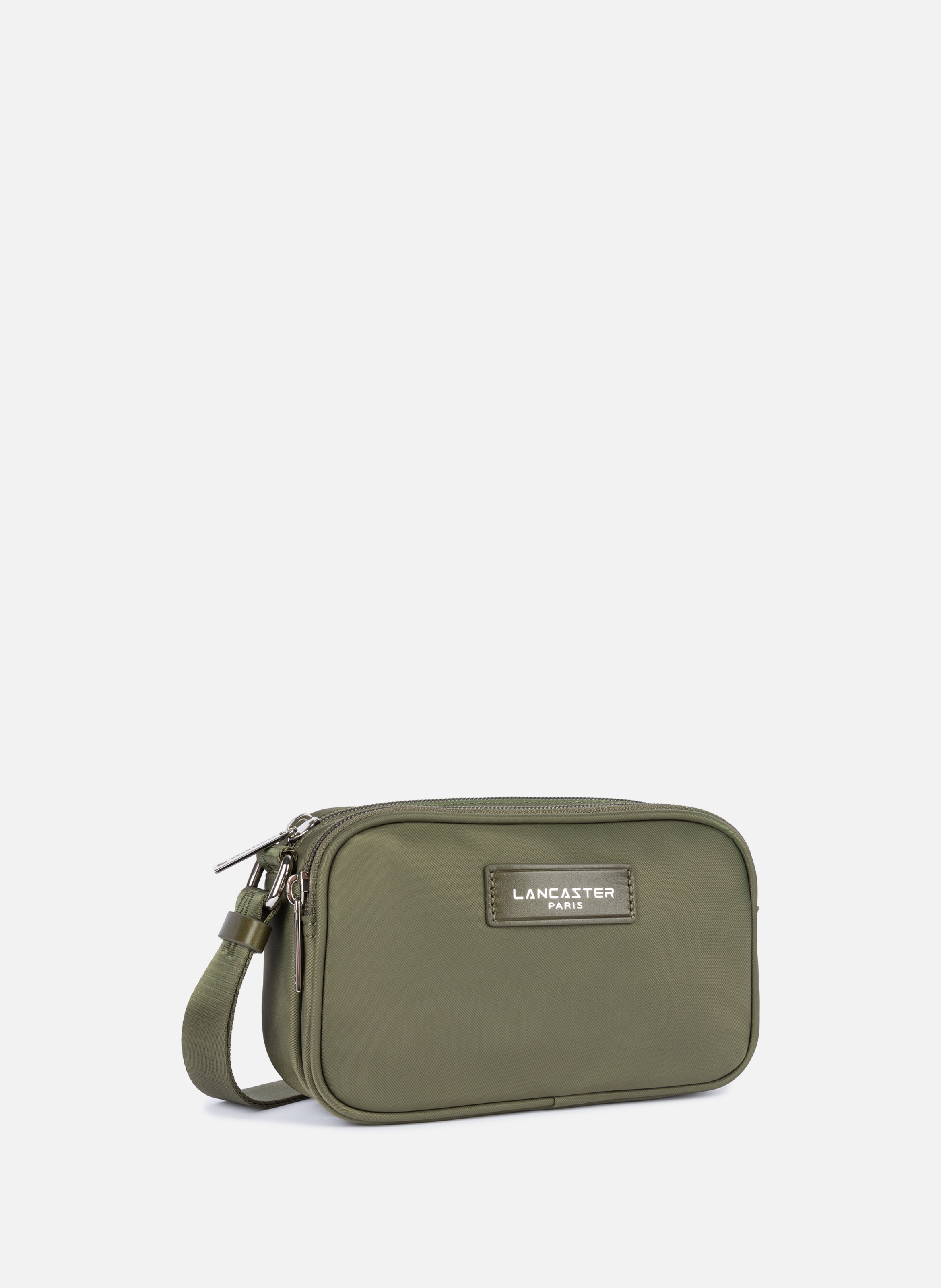 Mini crossbody bag - Basic Vita LANCASTER Khaki