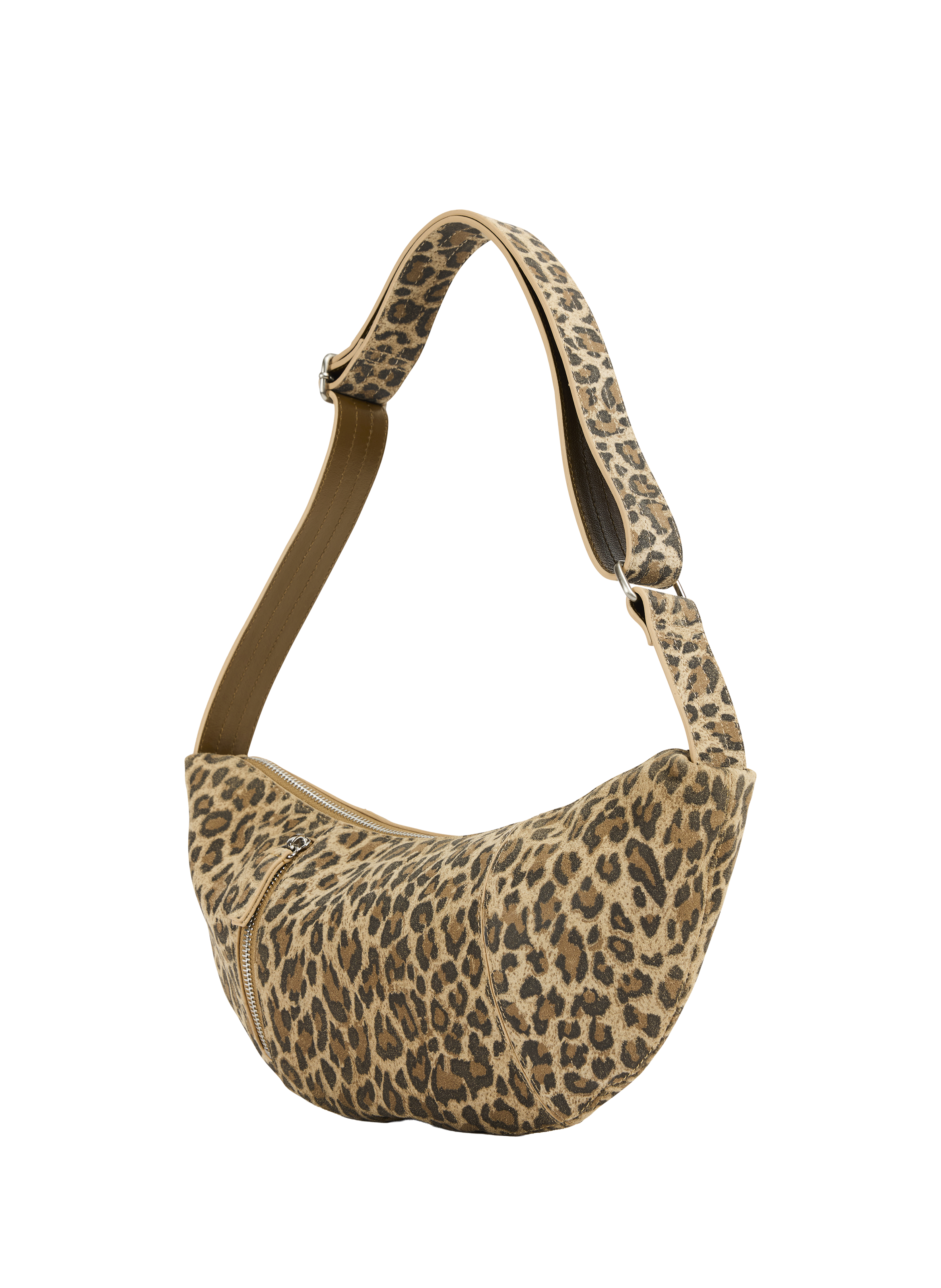 Luce leather crossbody bag NAT & NIN Beige