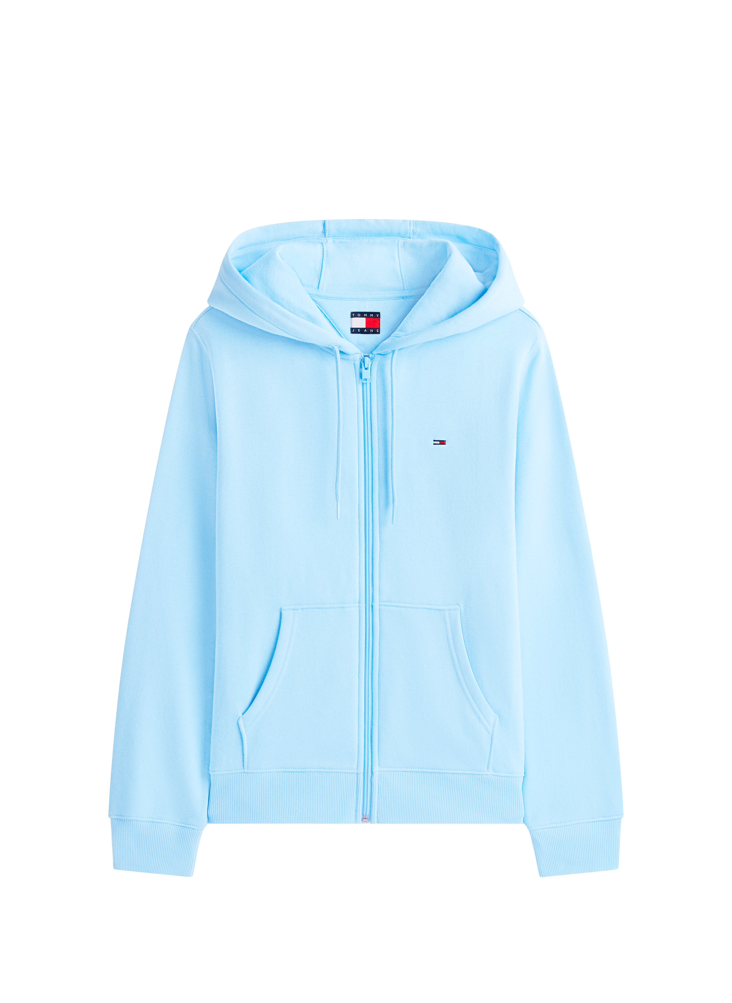 Hoodie in blended cotton TOMMY HILFIGER Blue