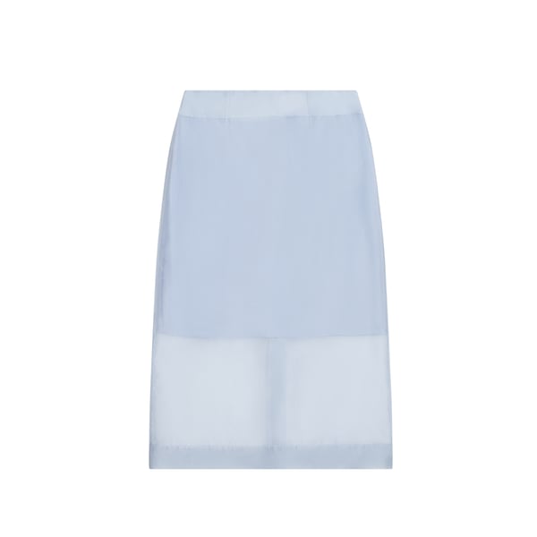 Jupe midi Wylo transparente Jupe midi Wylo transparente