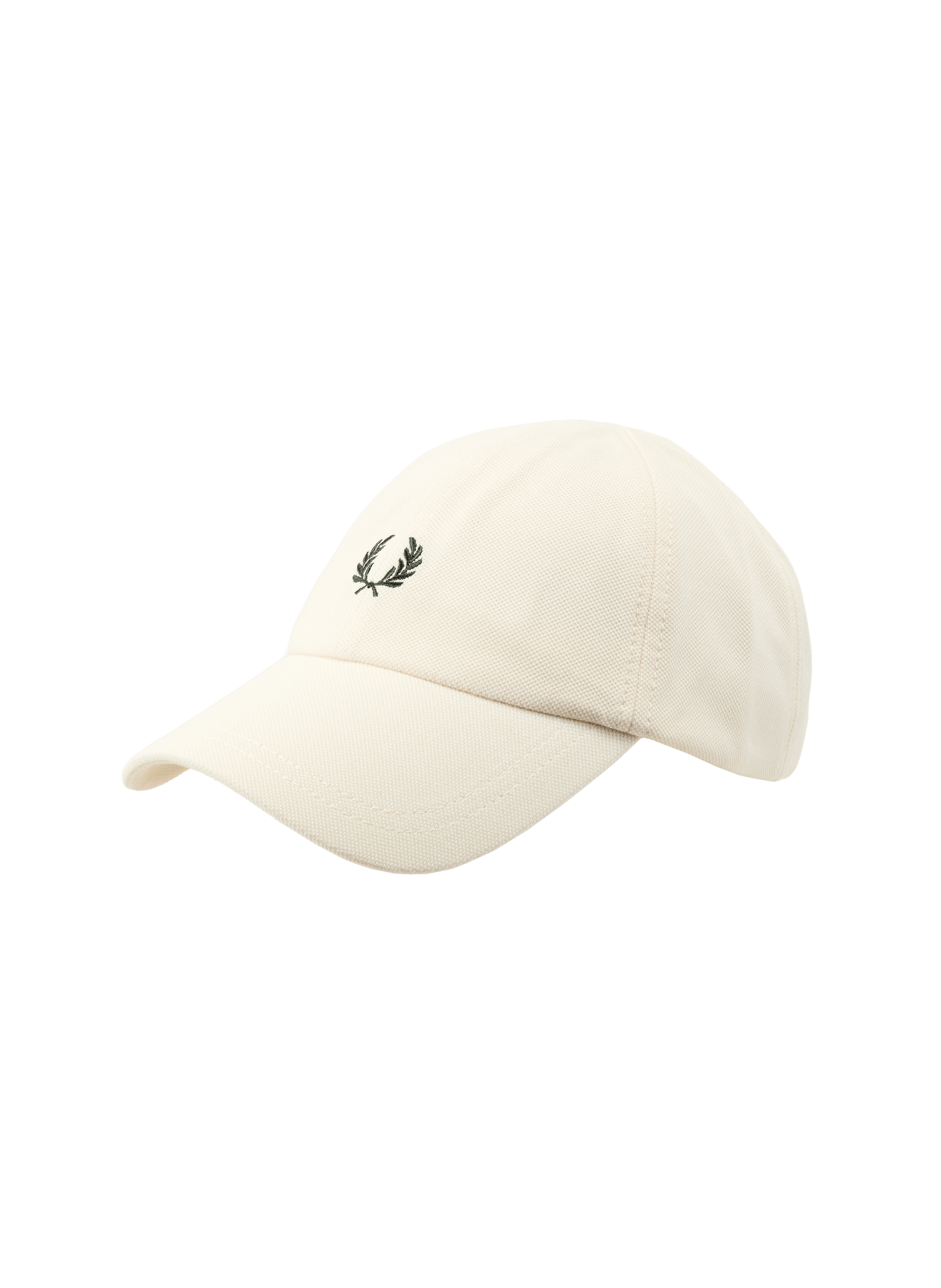 Casquette logo en coton FRED PERRY Beige