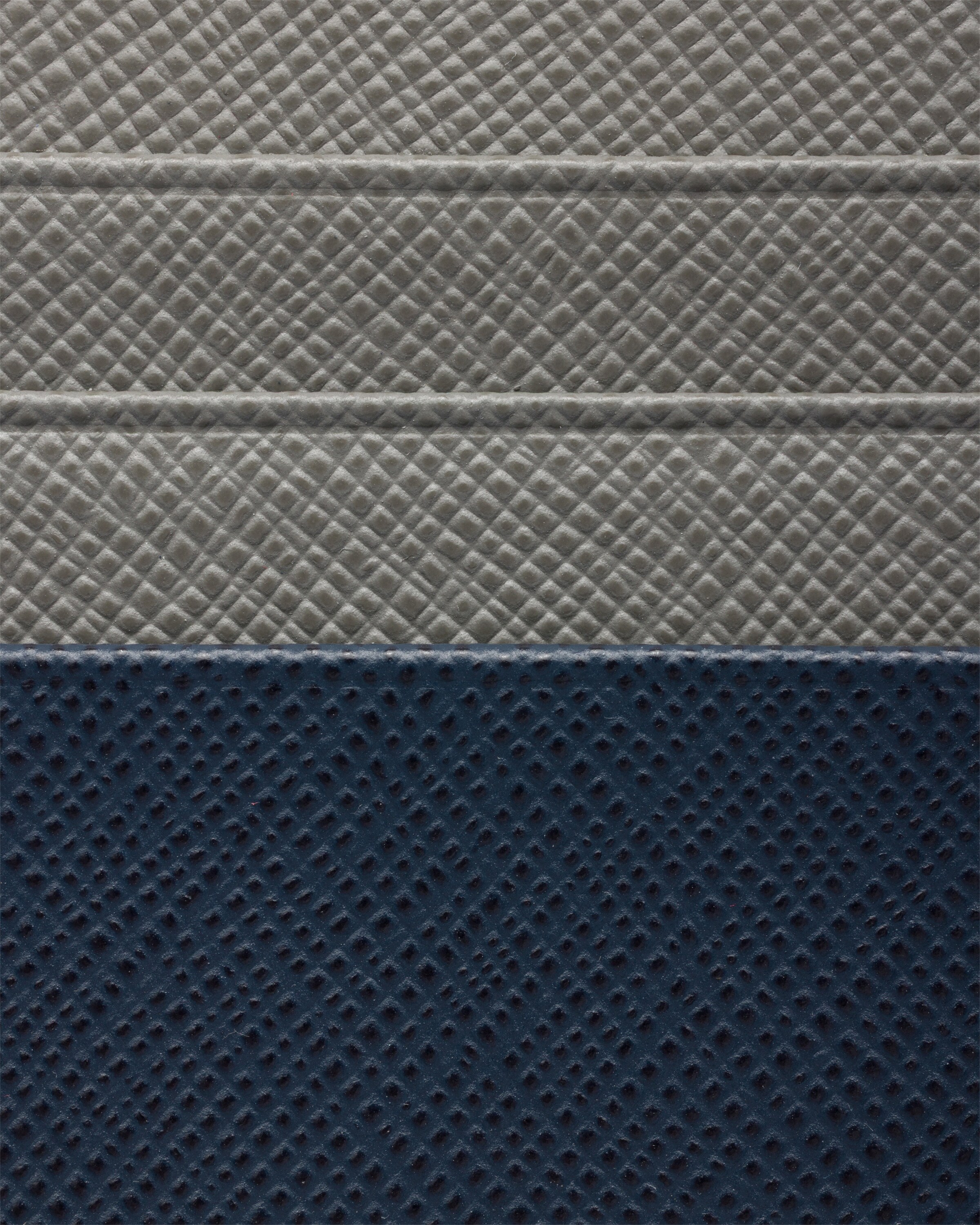 Porte-cartes en cuir saffiano PRADA Bleu