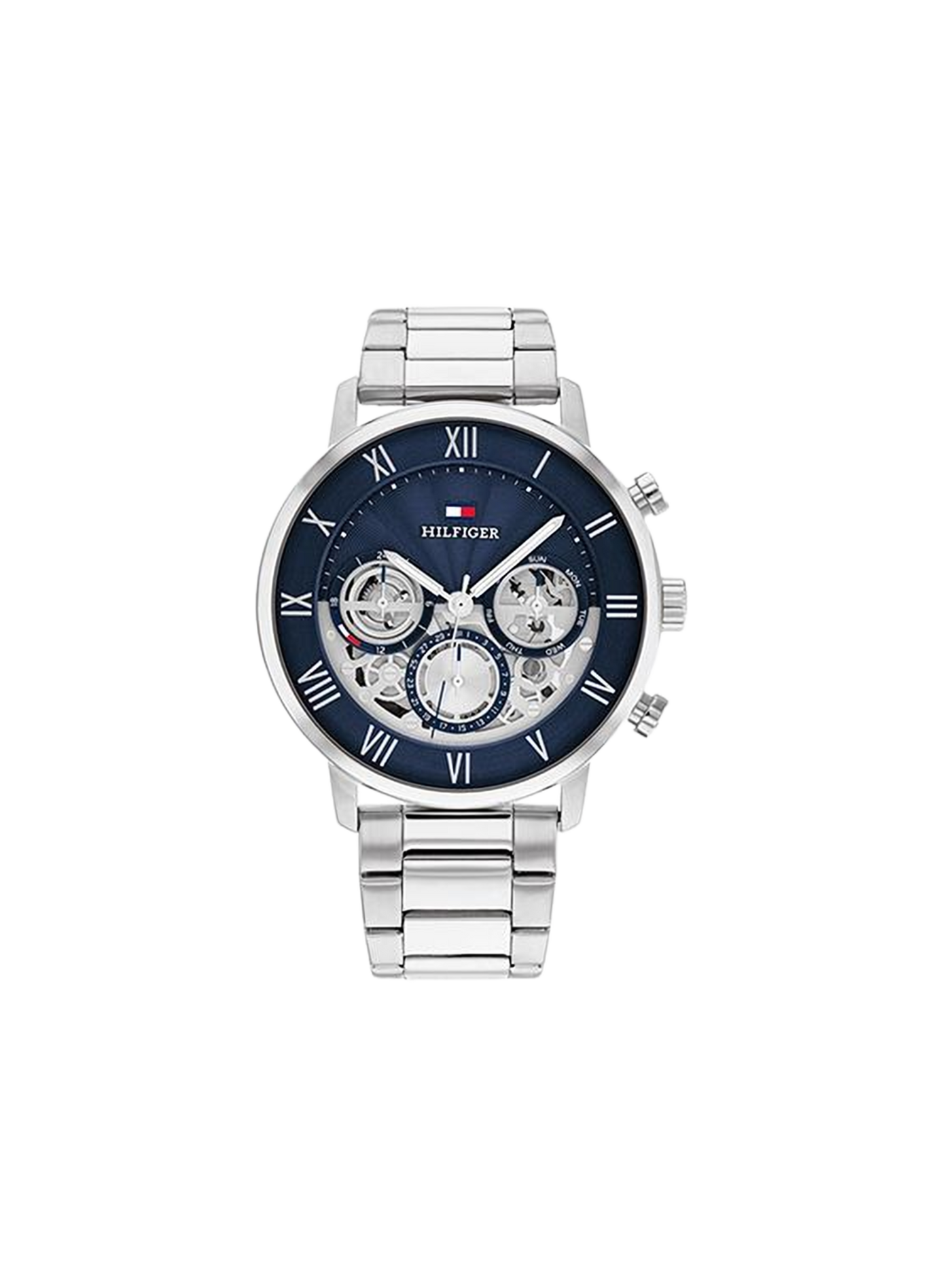 Montre quartz Legend en acier inoxydable TOMMY HILFIGER MONTRES Argent