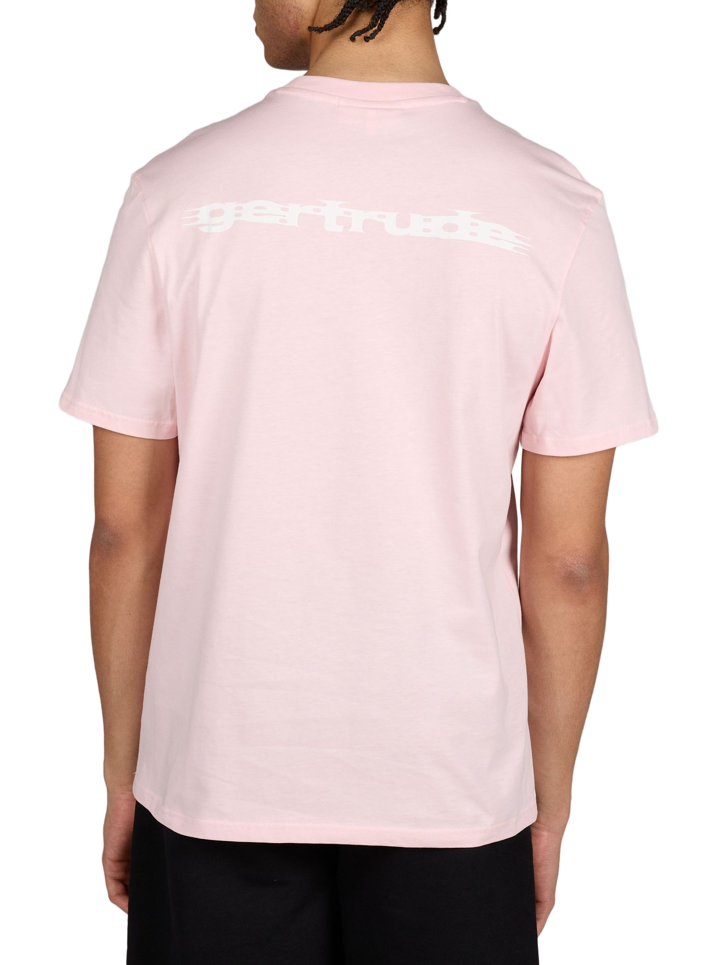 Straight logo t-shirt GERTRUDE ET GASTON Pink