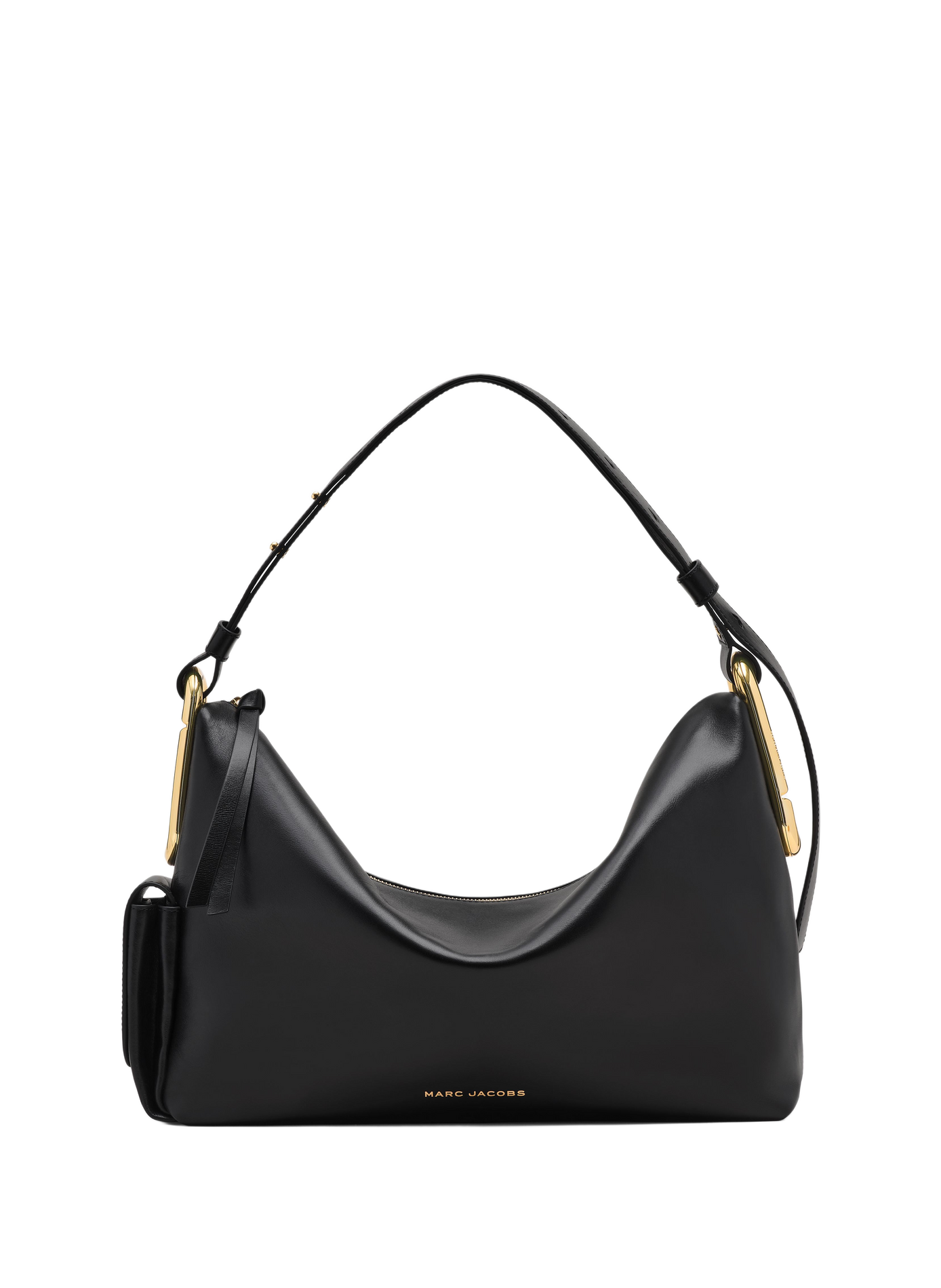 Große Ledertasche "The Scene" Scene Large Shoulder Bag Black