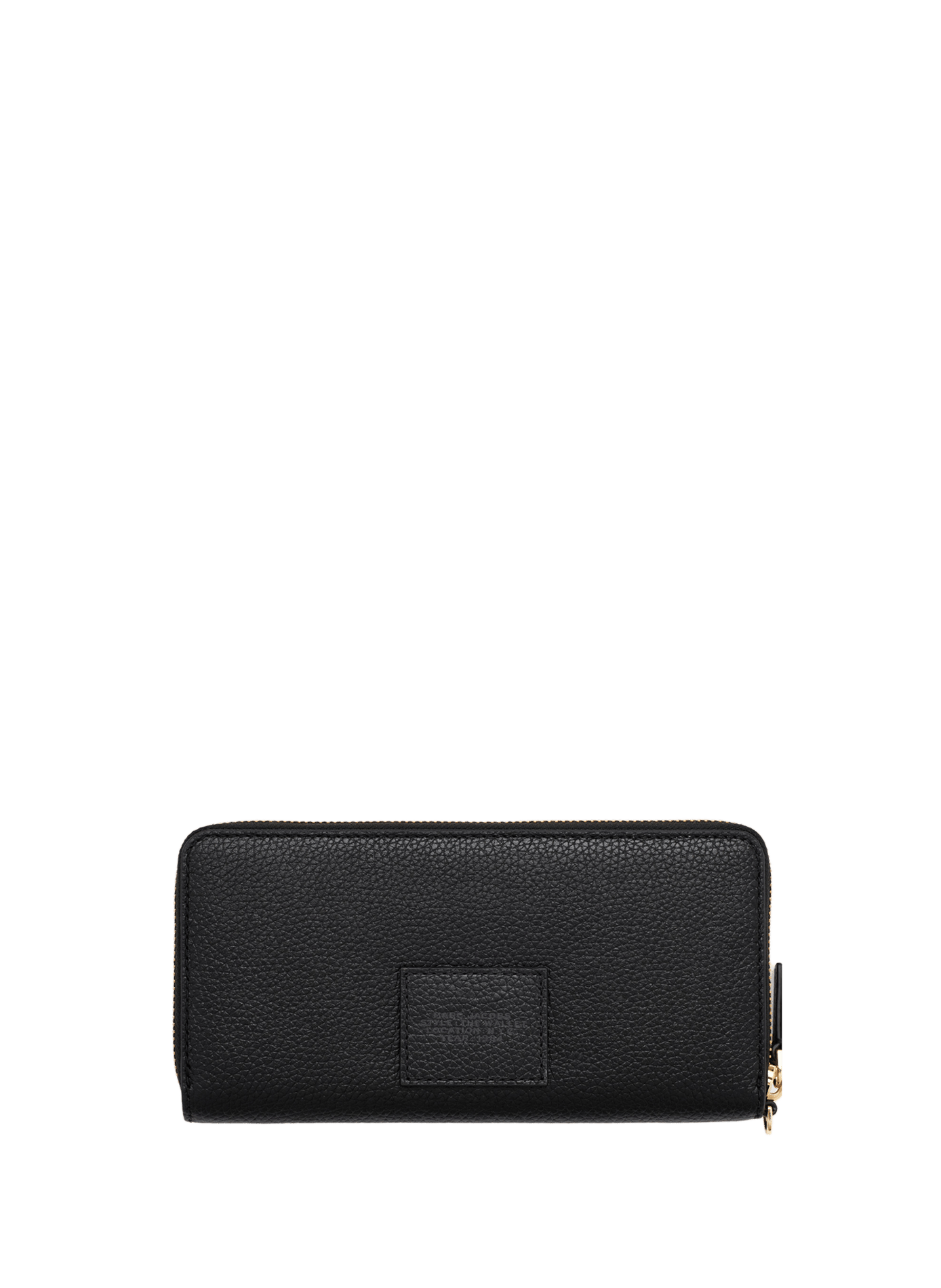 The leather continental wallet MARC JACOBS Black