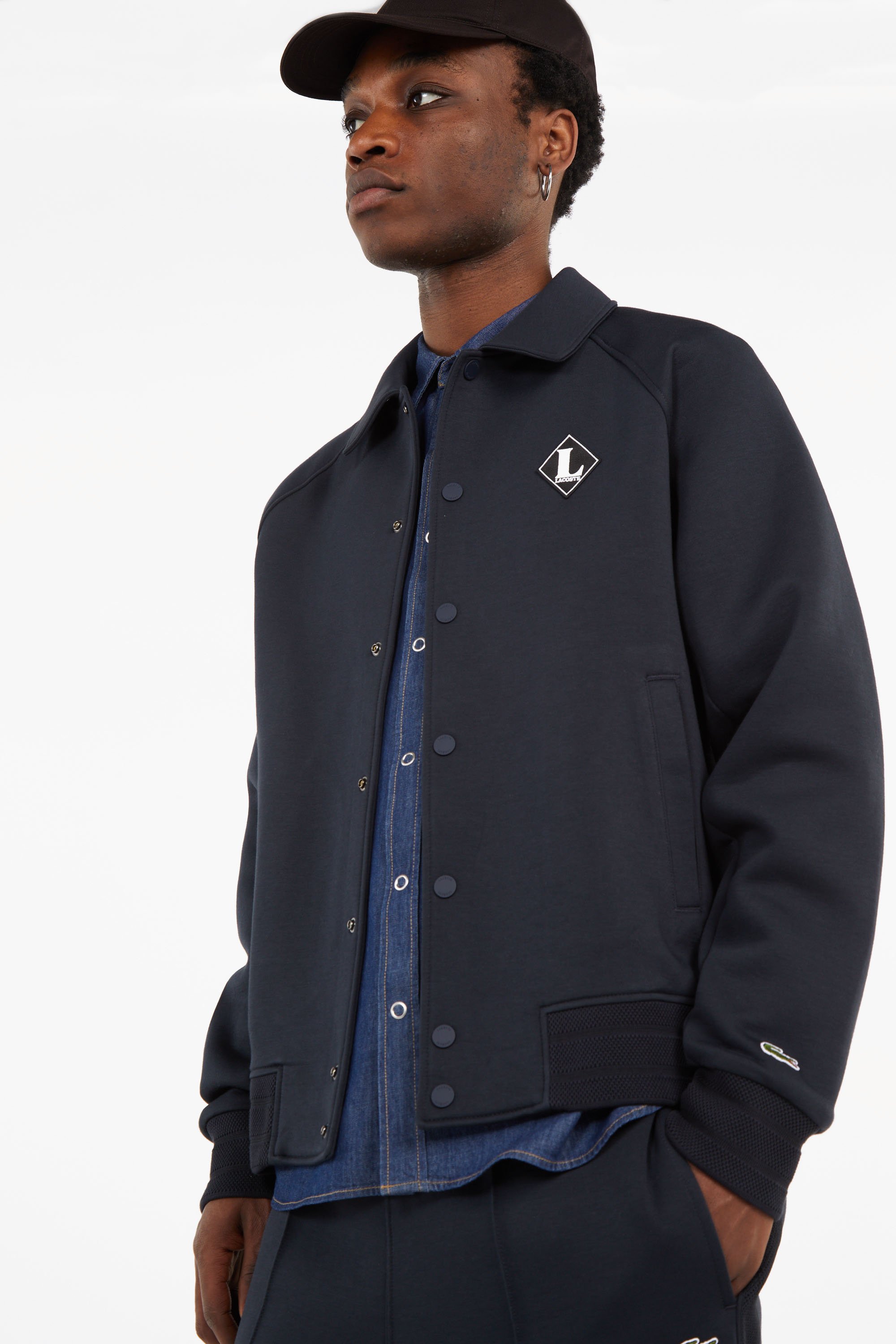 Veste blouson LACOSTE Bleu