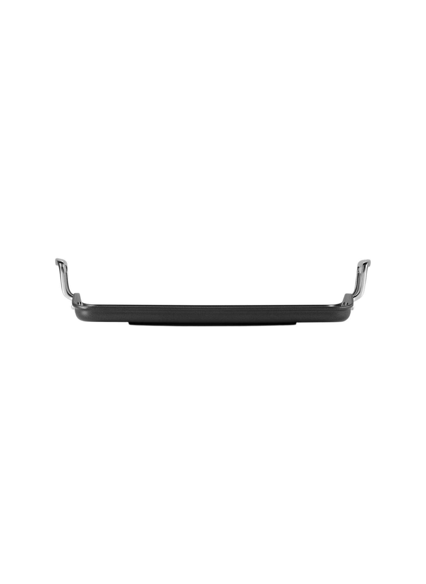 Rectangular Non-Stick Grill "Les Forgées" in Cast Iron LE CREUSET Black