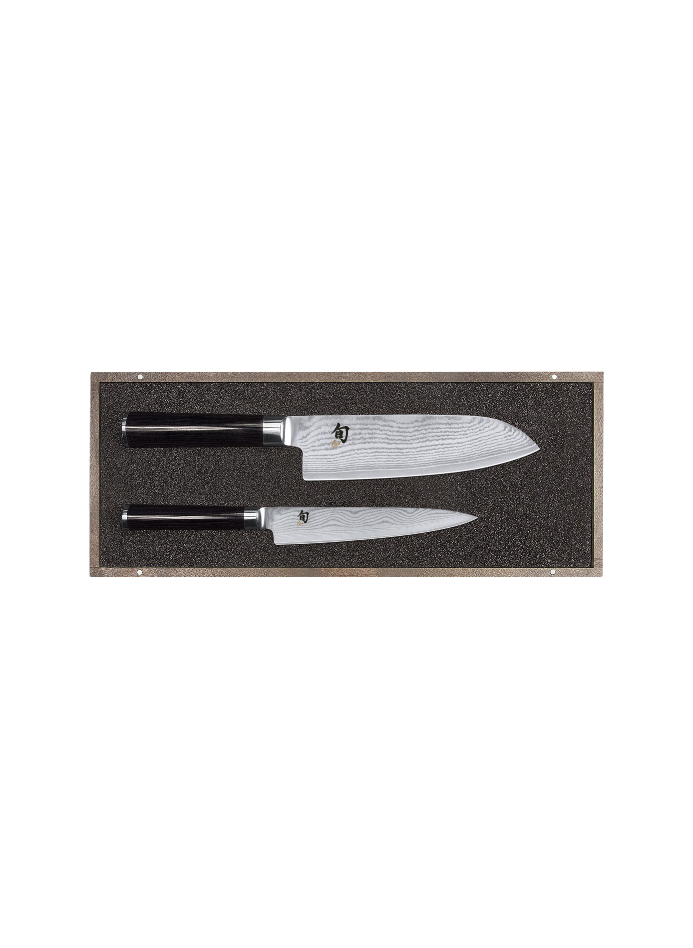Set di 2 coltelli Universale da 6 e Santoku da 7 in acciaio inossidabile. KAI Nessun colore