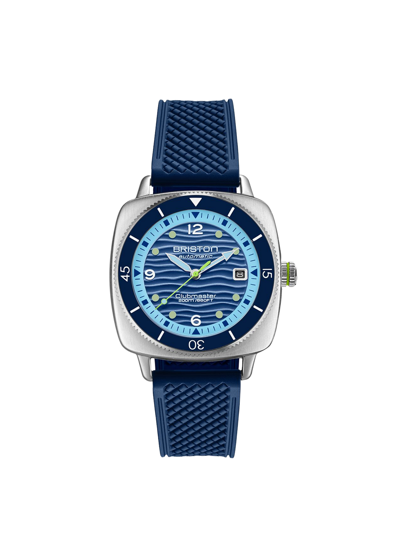 Montre automatique Clubmaster Legend en caoutchouc