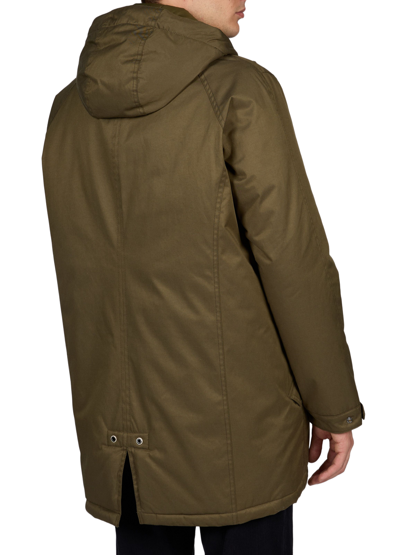 Gerade, einfarbige Parka mit Kapuze LAFAURIE Khaki