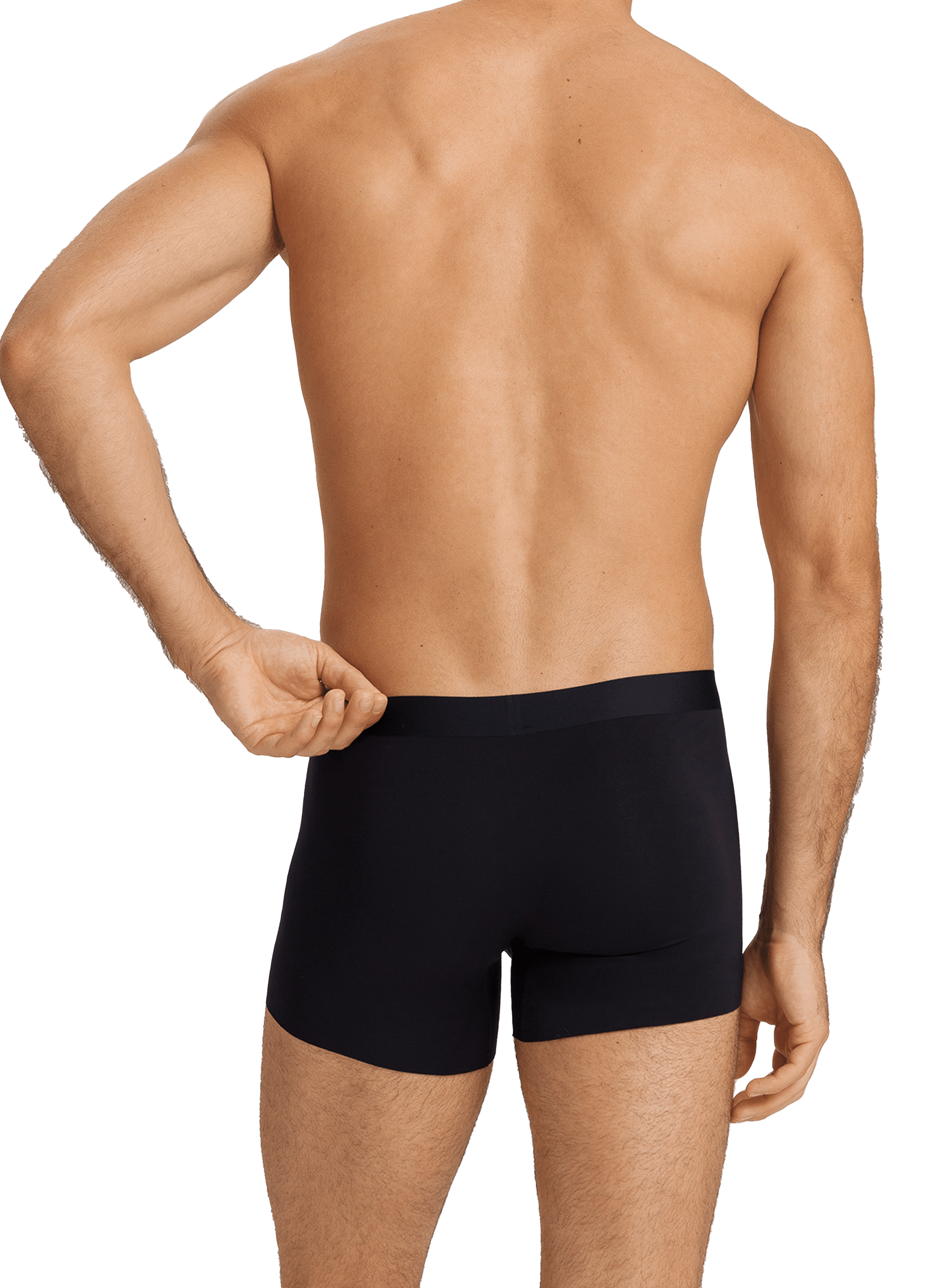 Solid color shorts HANRO Black