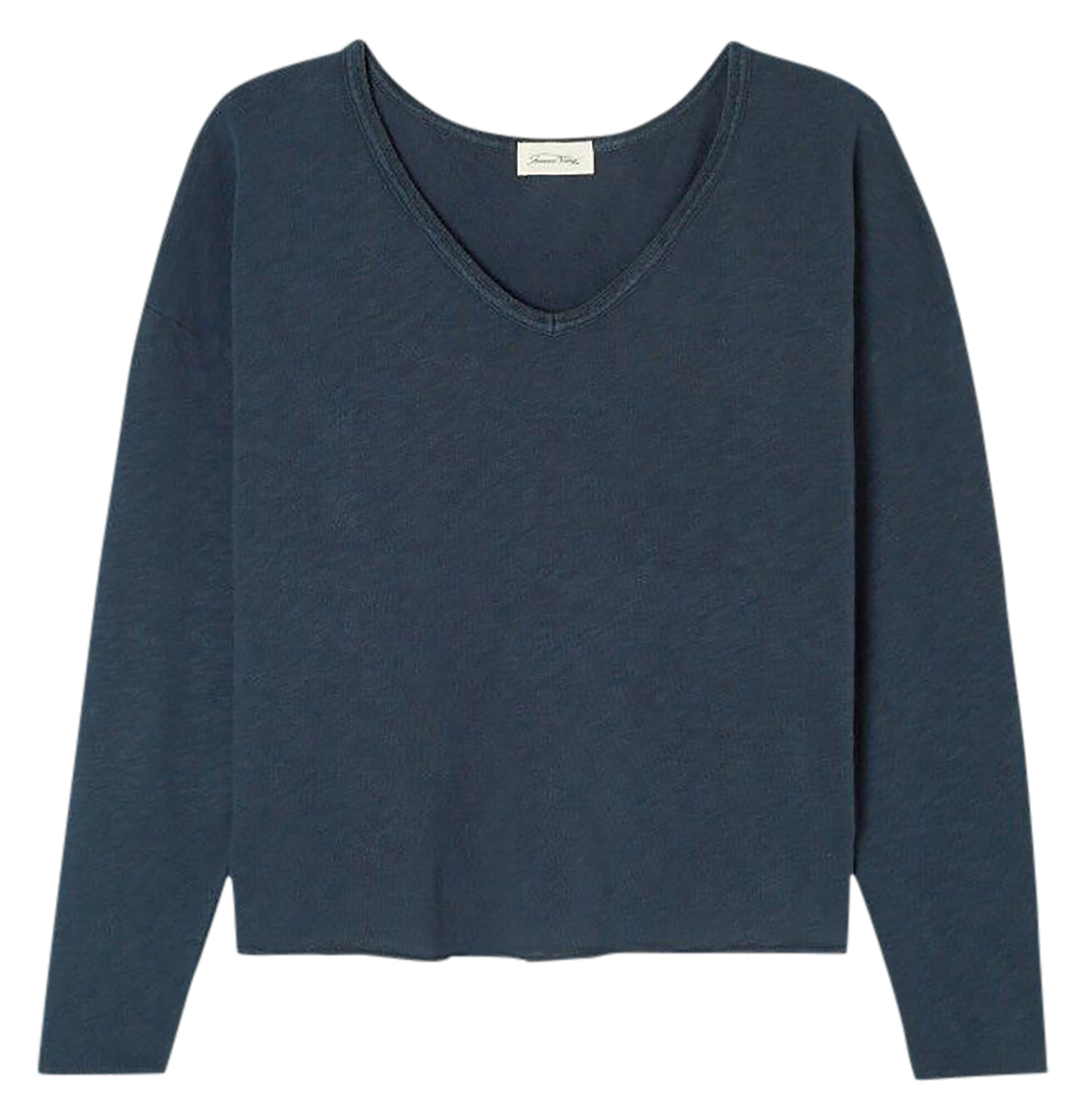 Tee-shirt manches longues en coton sonoma AMERICAN VINTAGE Bleu