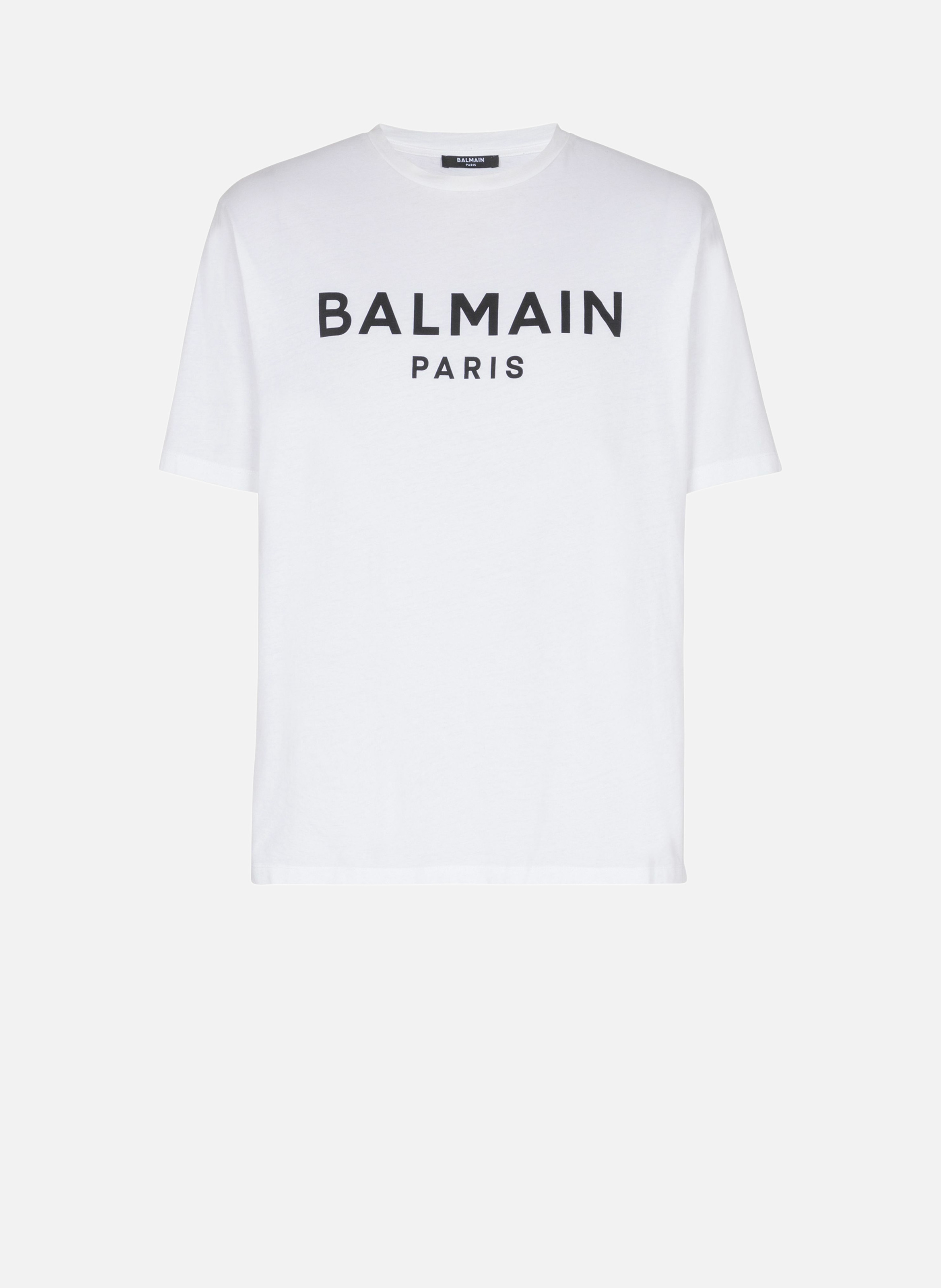 T-shirt imprimé balmain paris BALMAIN Blanc