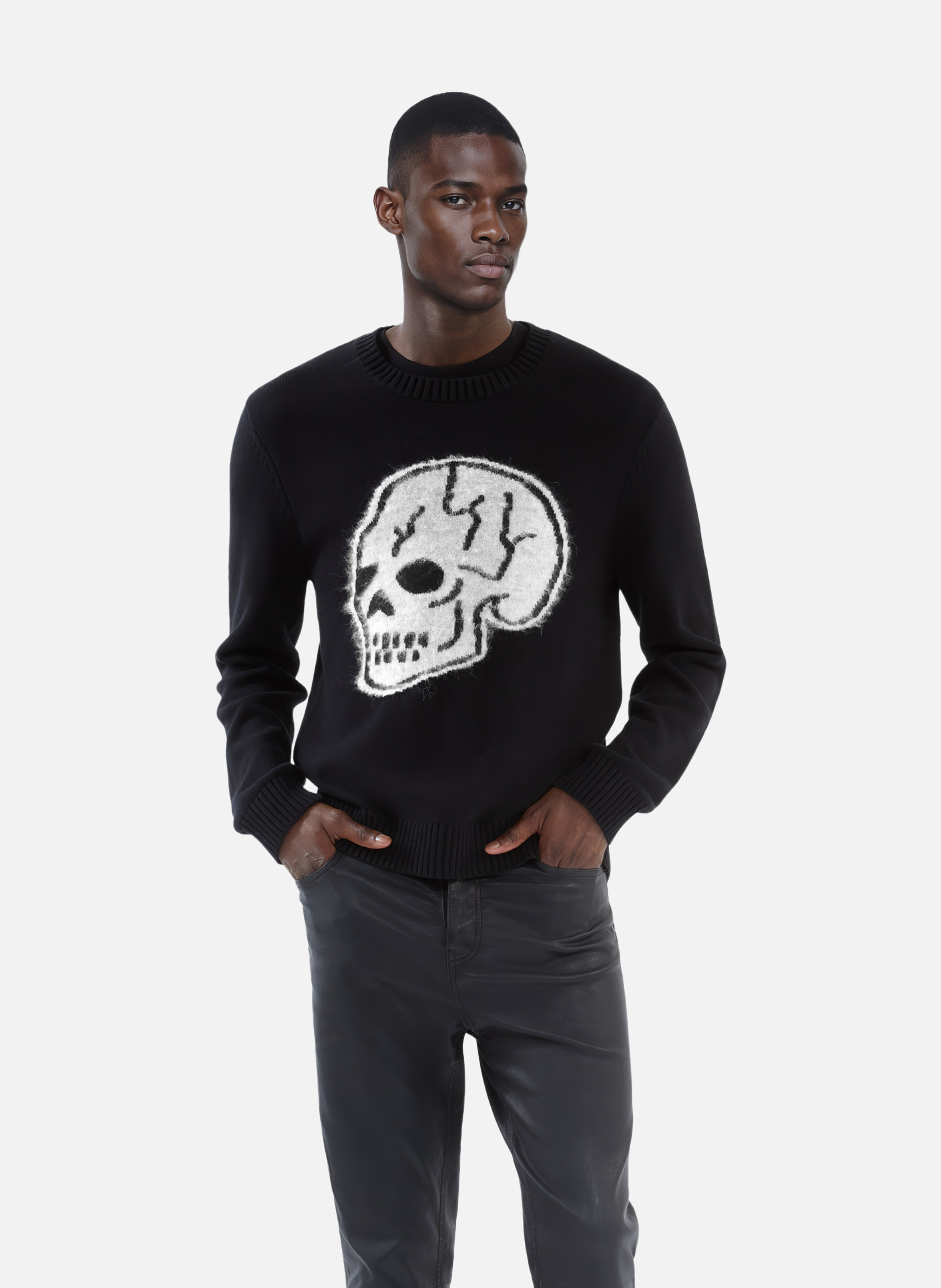Pull en coton THE KOOPLES Noir