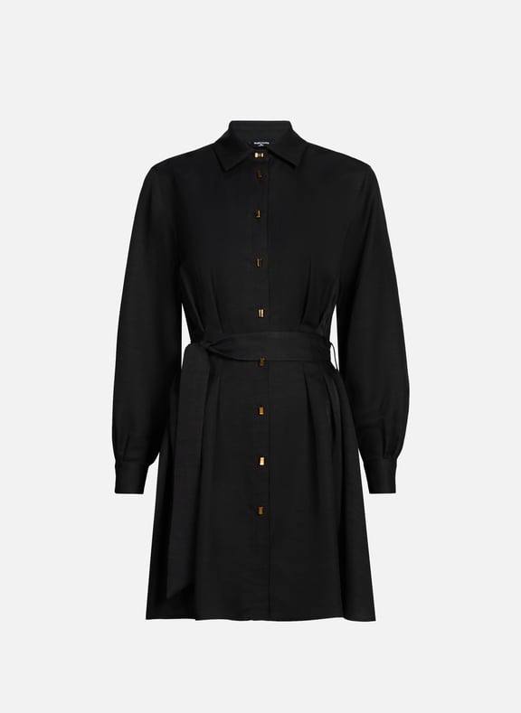 Robe cintrée Greta Noir by GUESS GUESS Robe cintrée Greta Noir