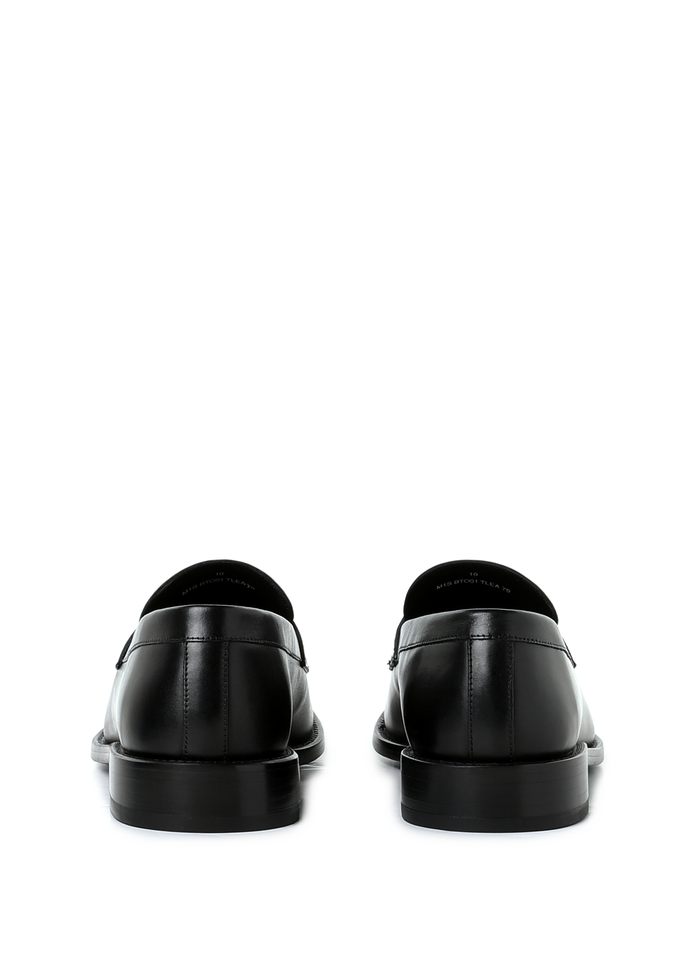 Mocassin en cuir lisse PAUL SMITH Noir