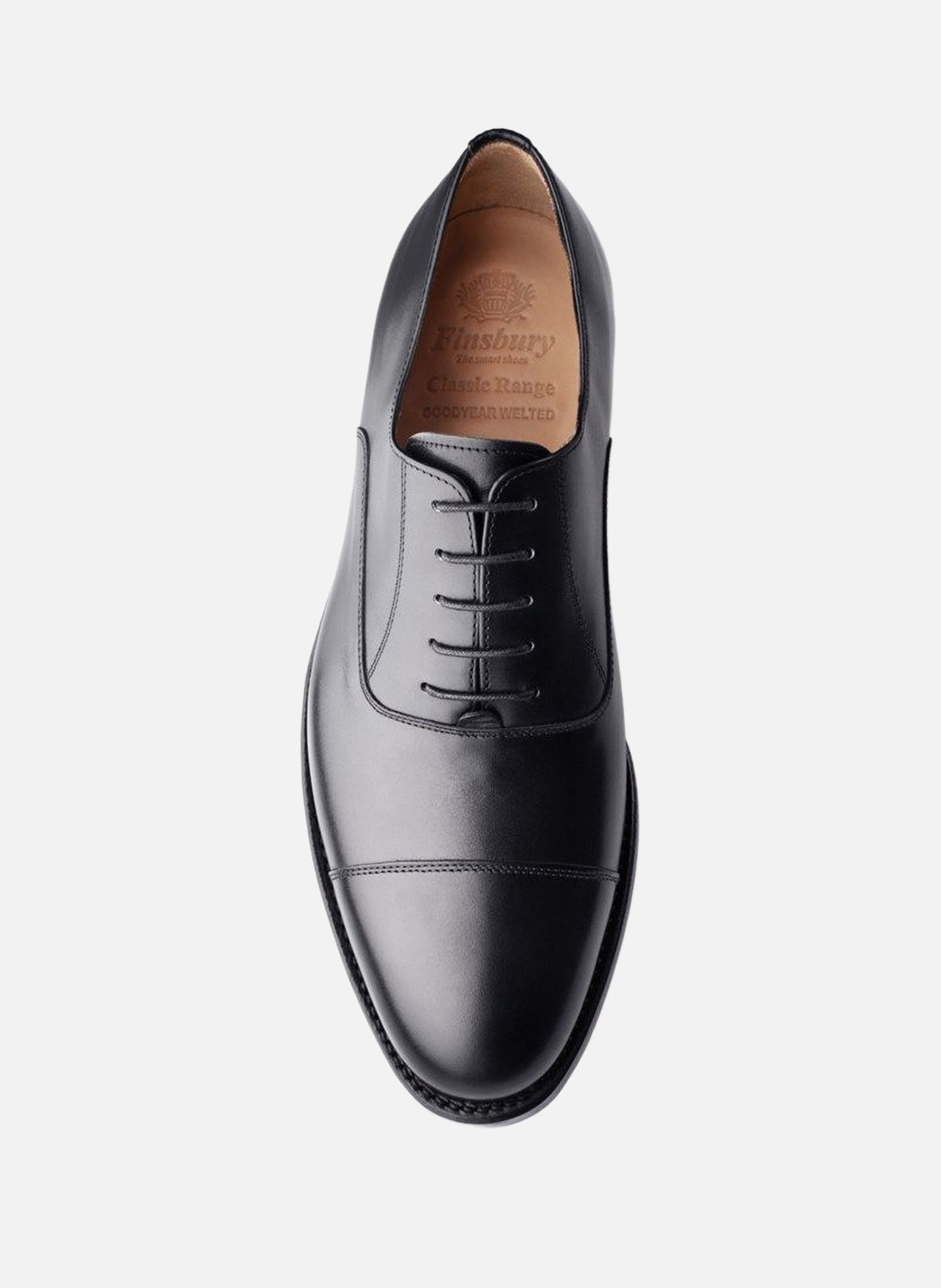 Richelieu cuir oxford FINSBURY Noir