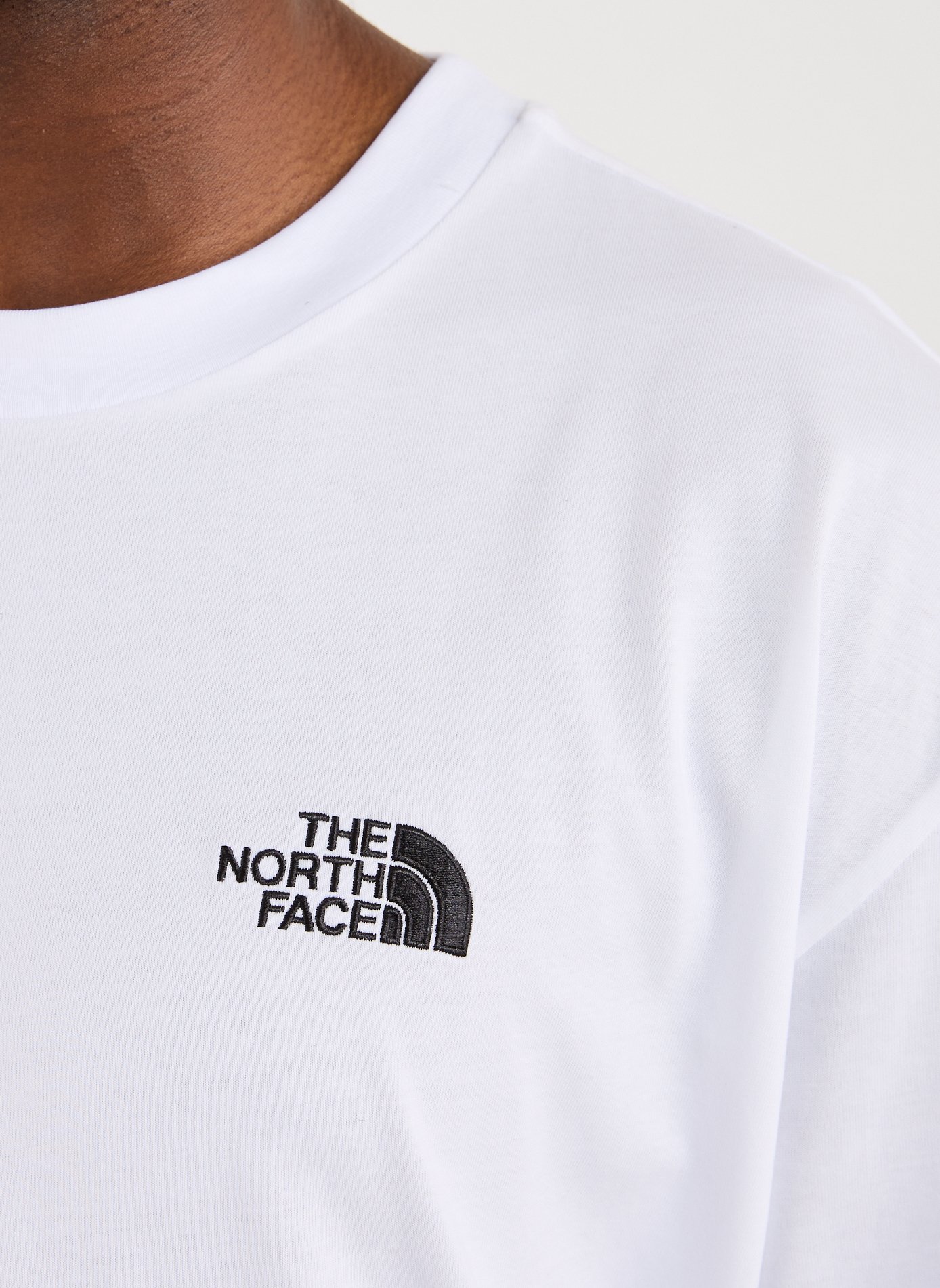 Classic Cotton T-Shirt THE NORTH FACE White