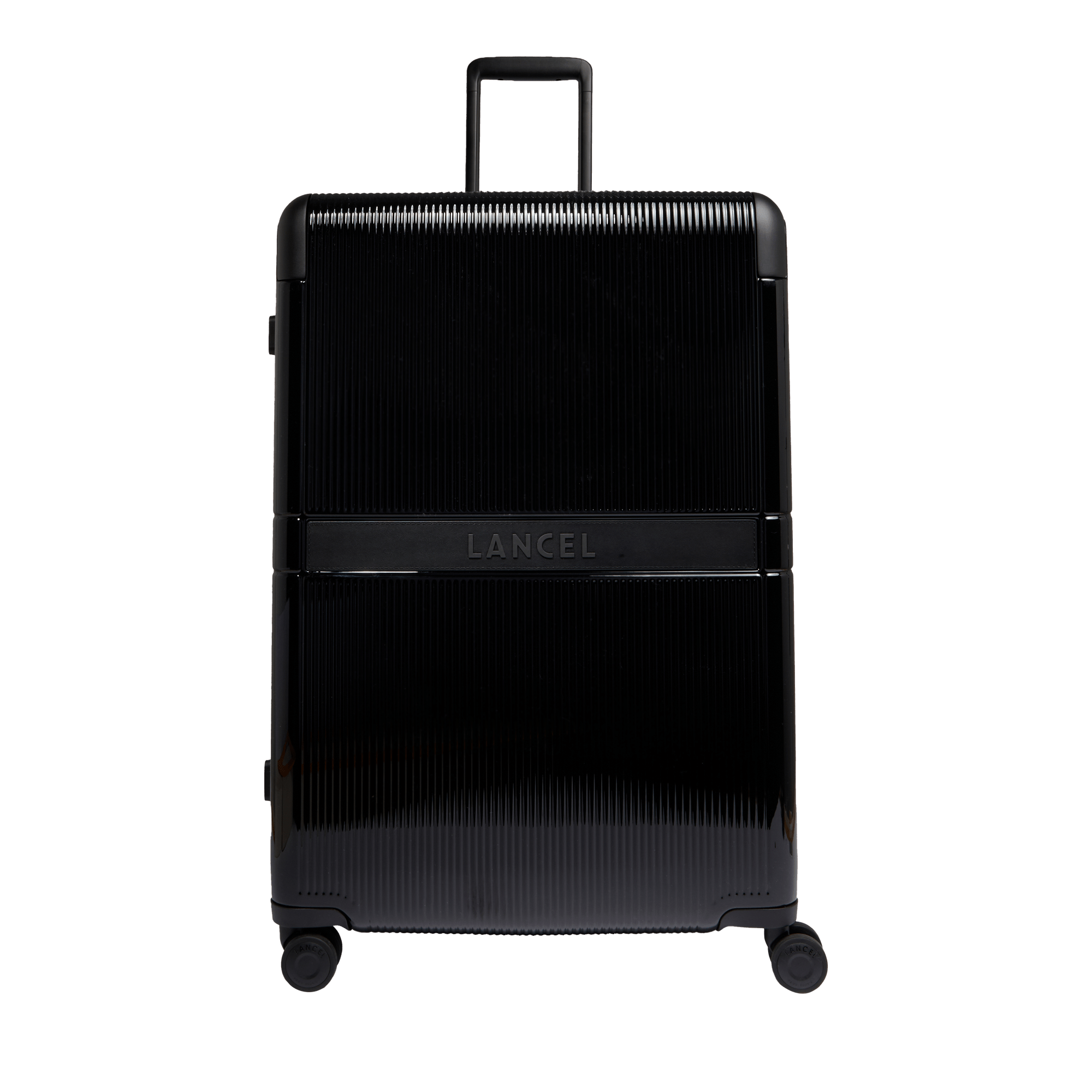 Valise médium 4 roues empreinte de lancel en polycarbonate LANCEL Noir