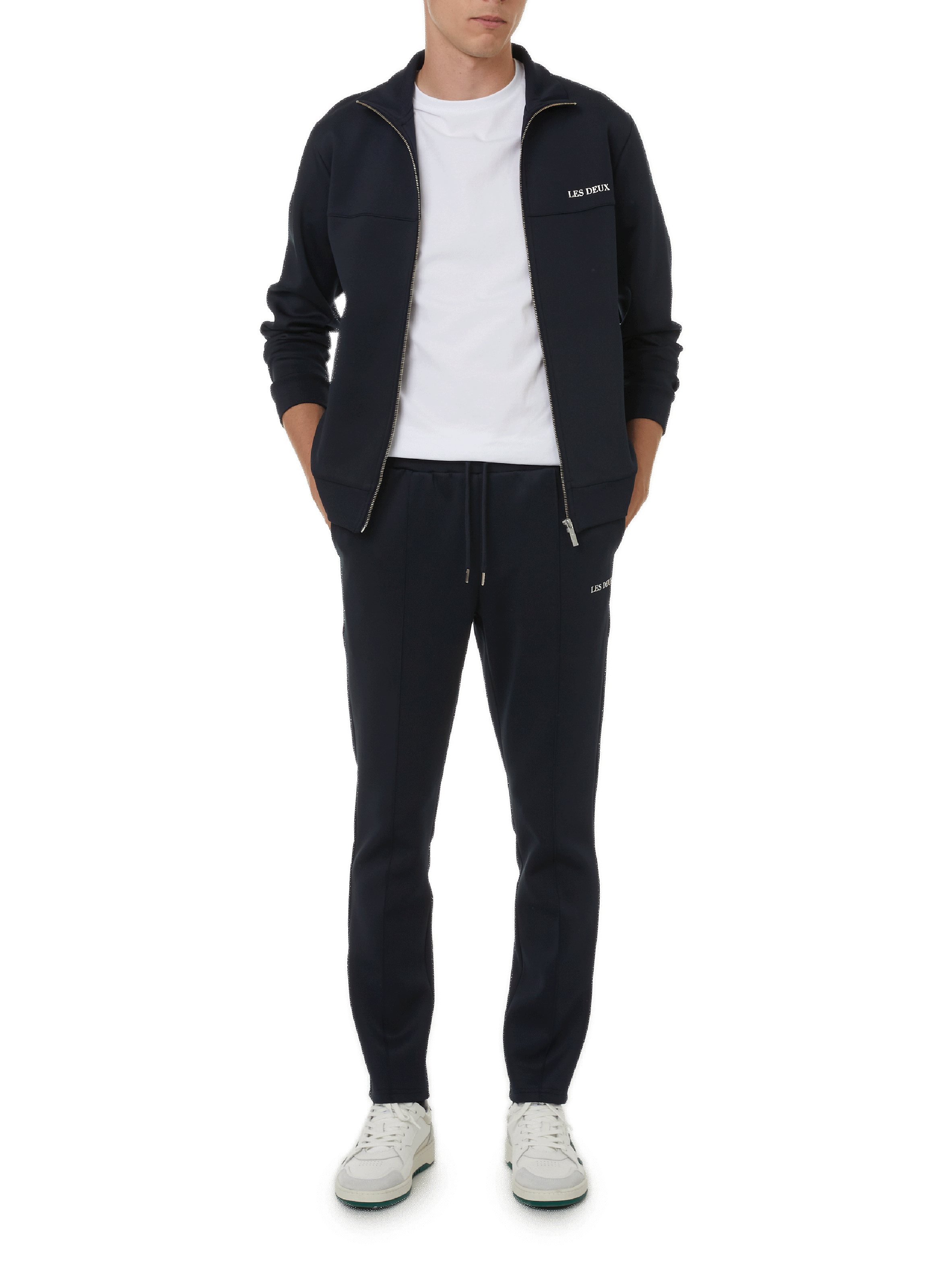 Tracksuit jacket LES DEUX Blue