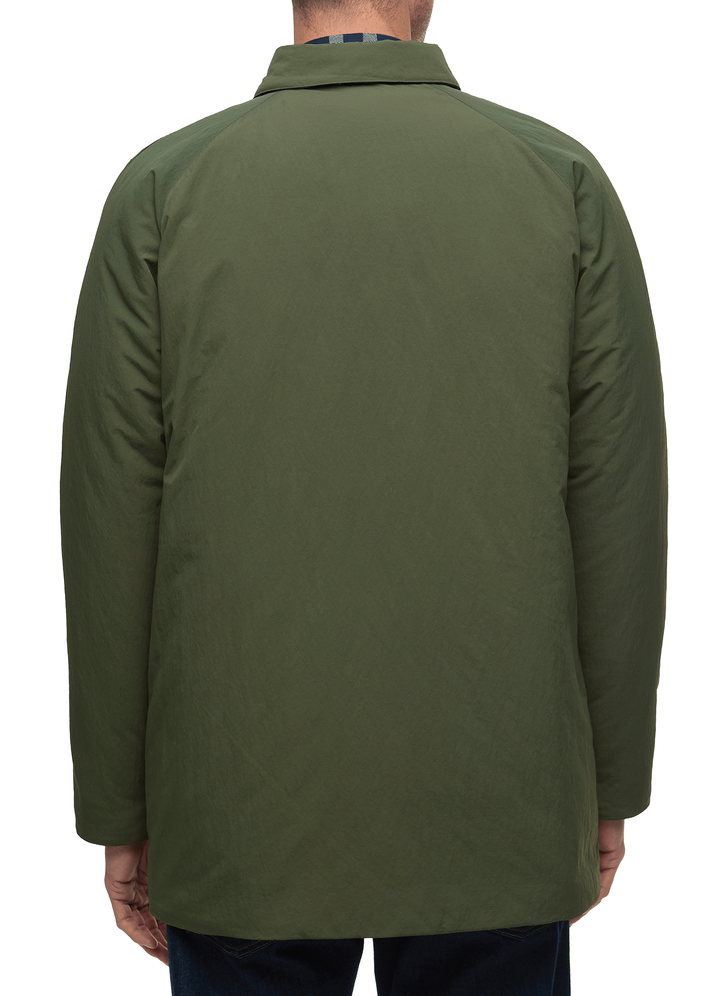 Veste imperméable col classique BARBOUR Kaki