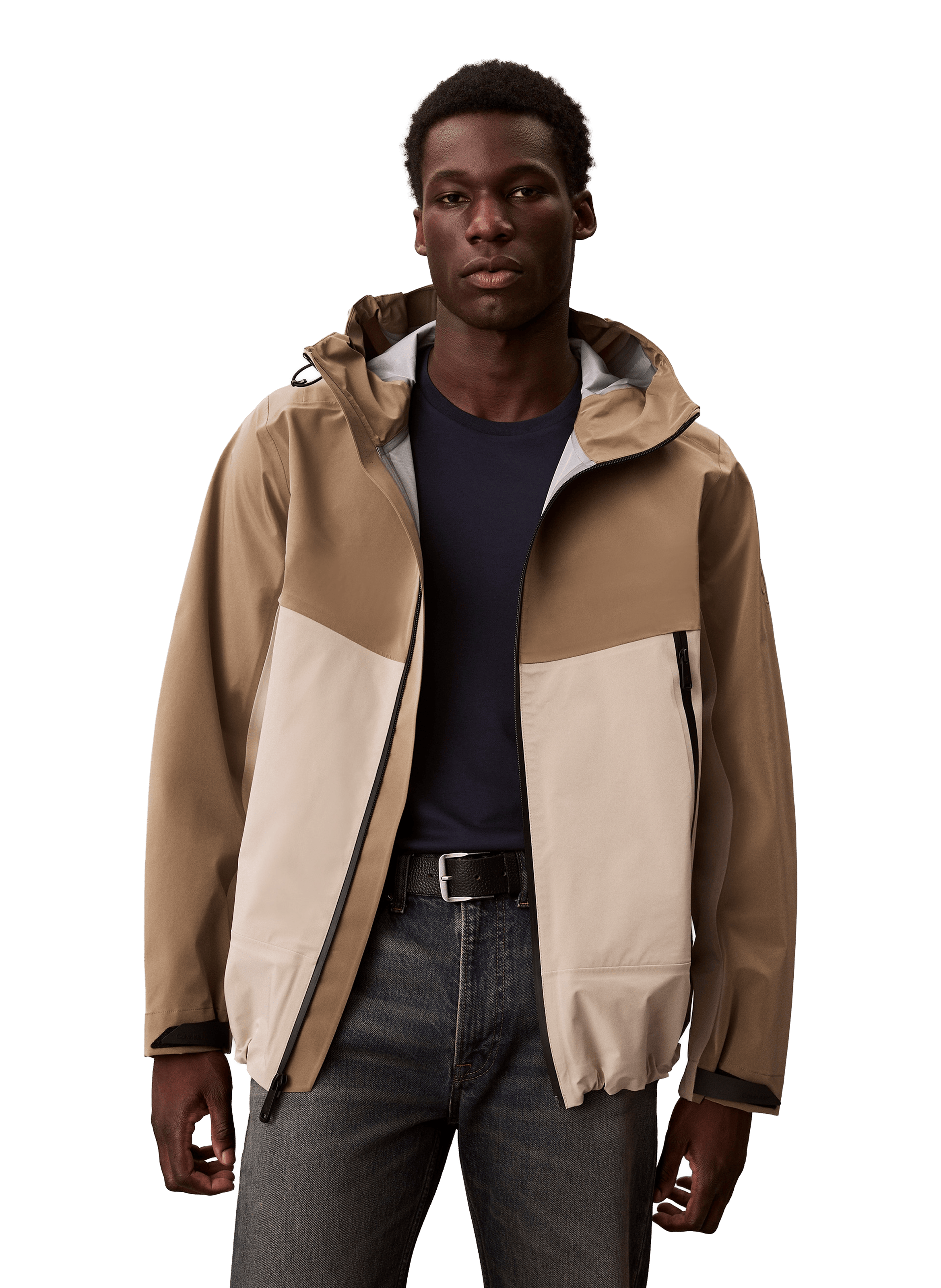 CALVIN KLEIN Veste coupe-vent en tissu technique Multicolore