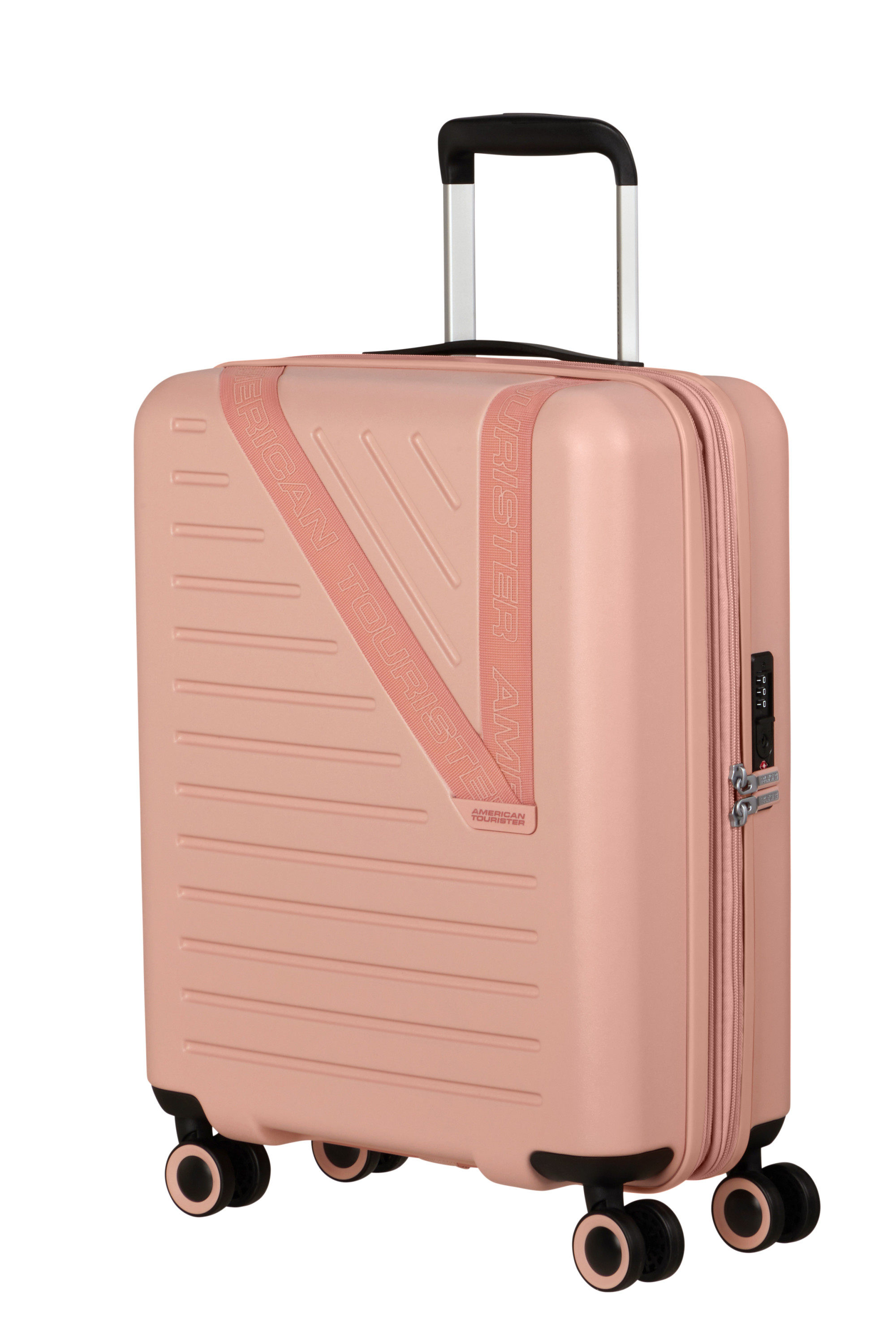 Dynabelt valise 4 roues taille s AMERICAN TOURISTER Rose