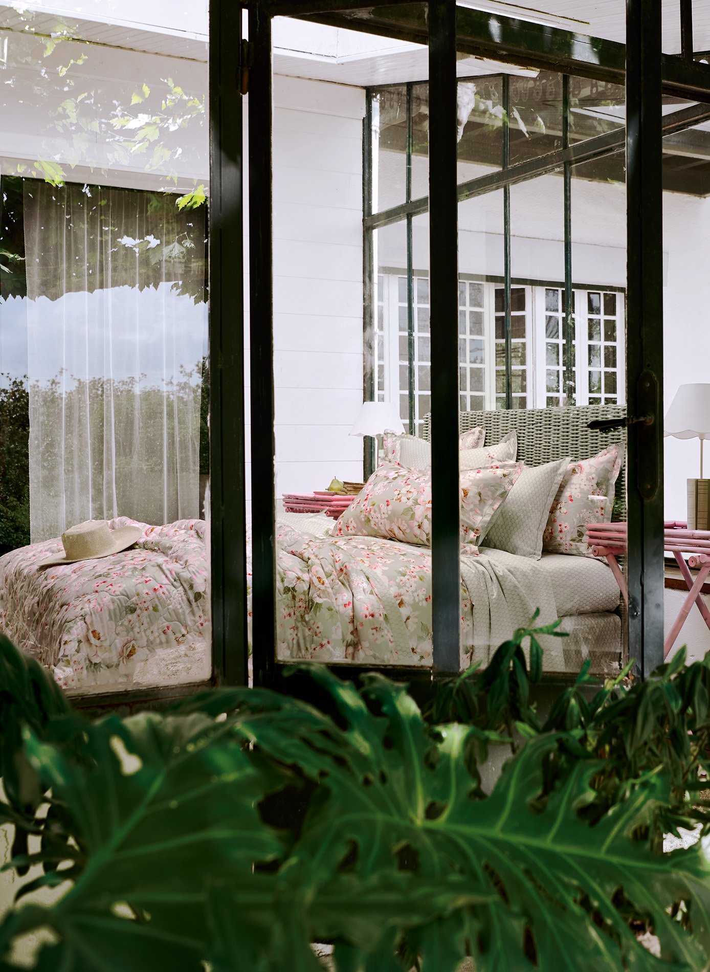 Taie d'oreiller voyageuse ANNE DE SOLENE Beige