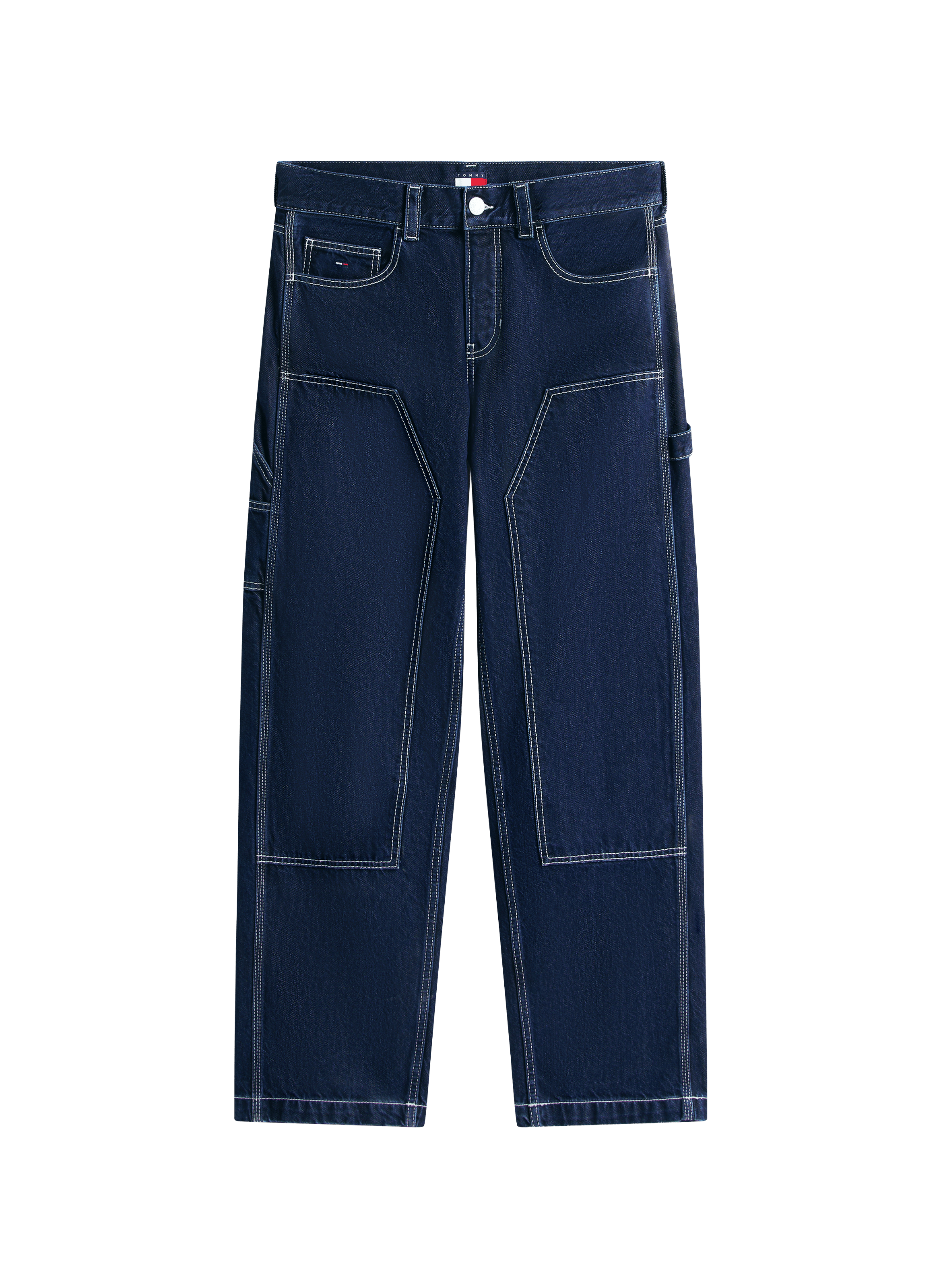 Wide cotton jeans  TOMMY HILFIGER Blue