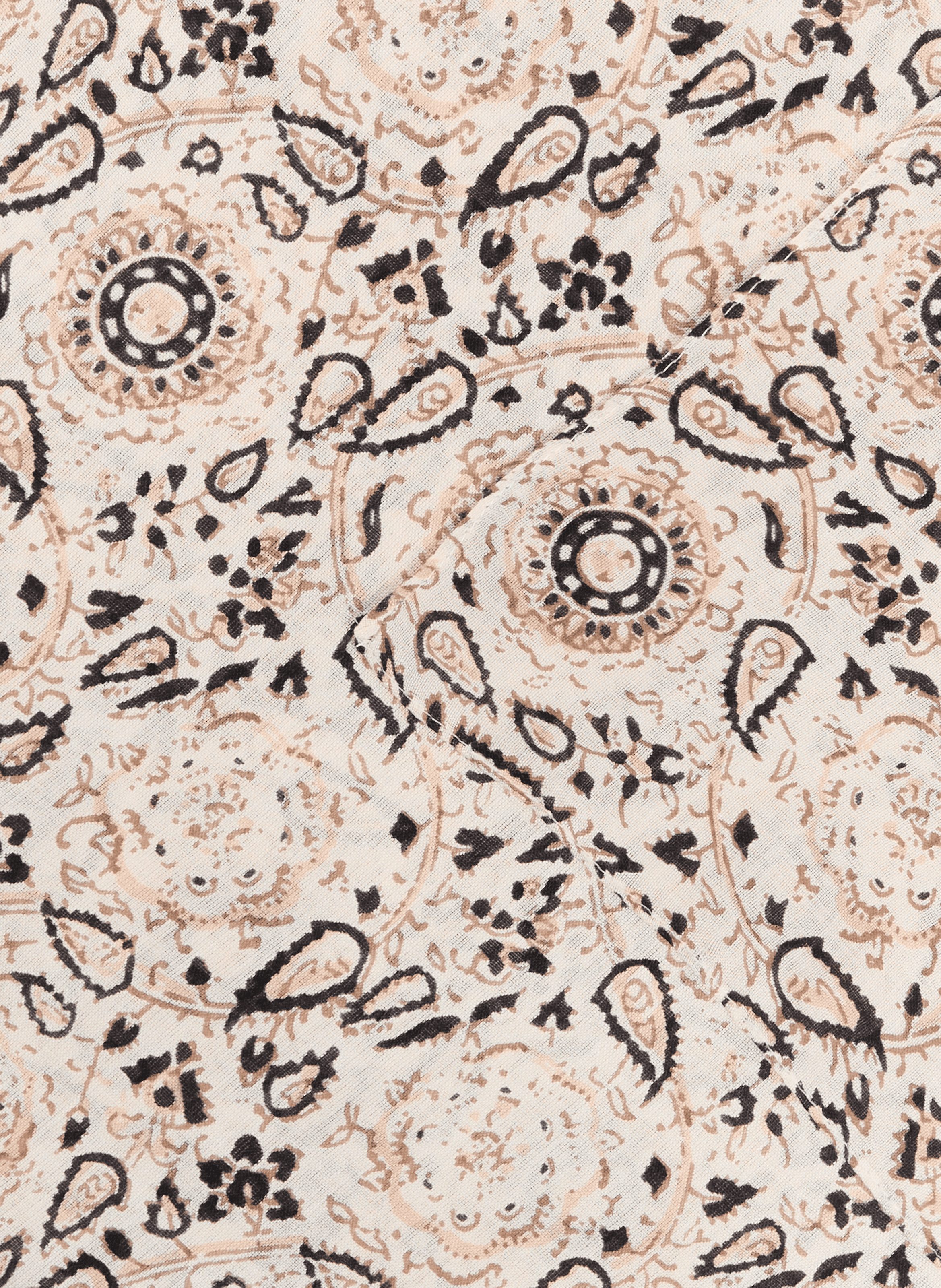 Etole voile imprimée cachemire AU PRINTEMPS PARIS Beige