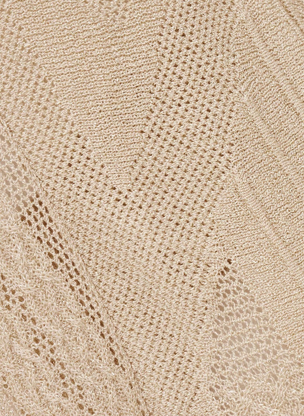 Robe longue col v pasqualina BA&SH Doré