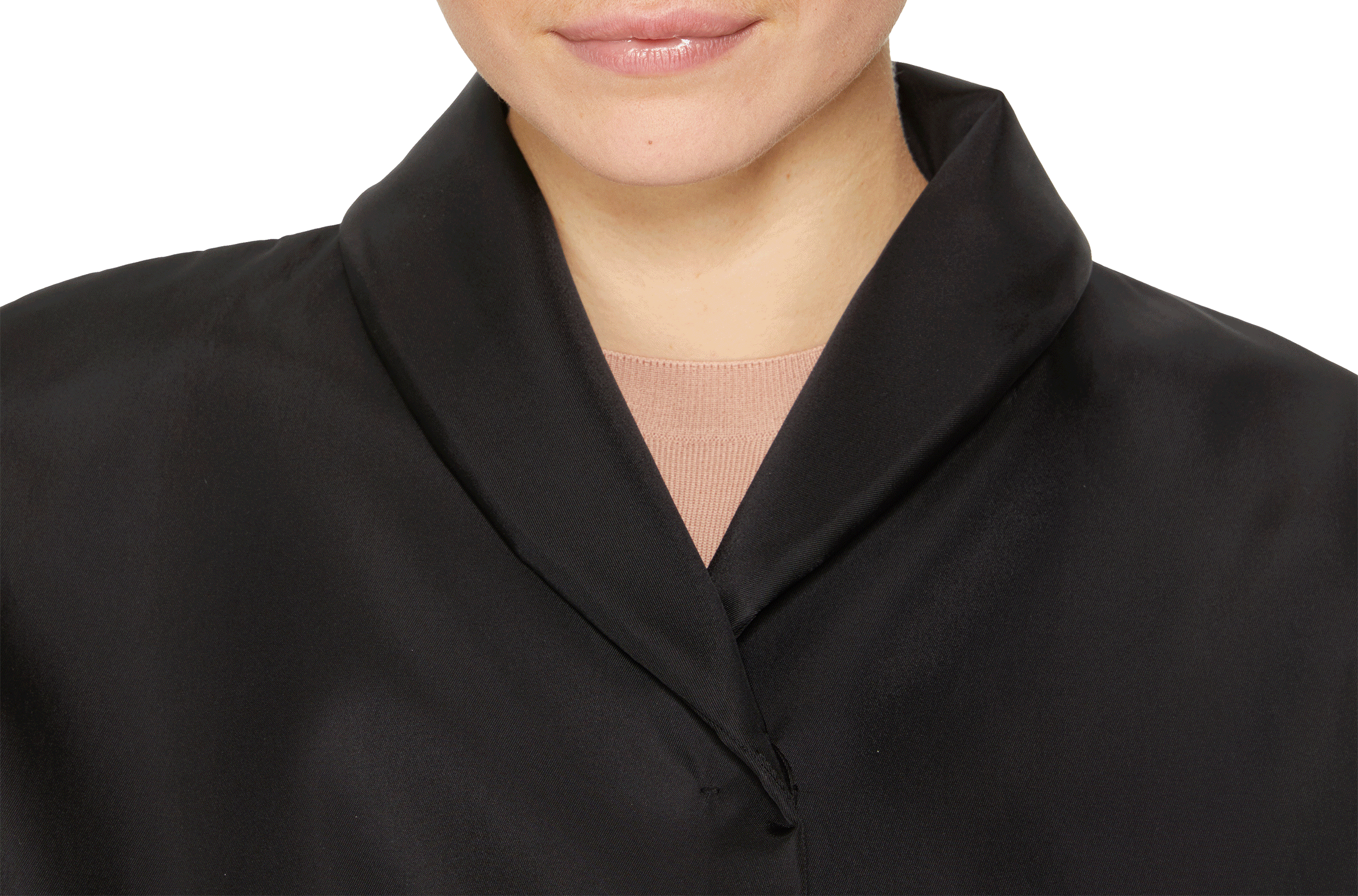 Re-Nylon Cape Jacket PRADA Black