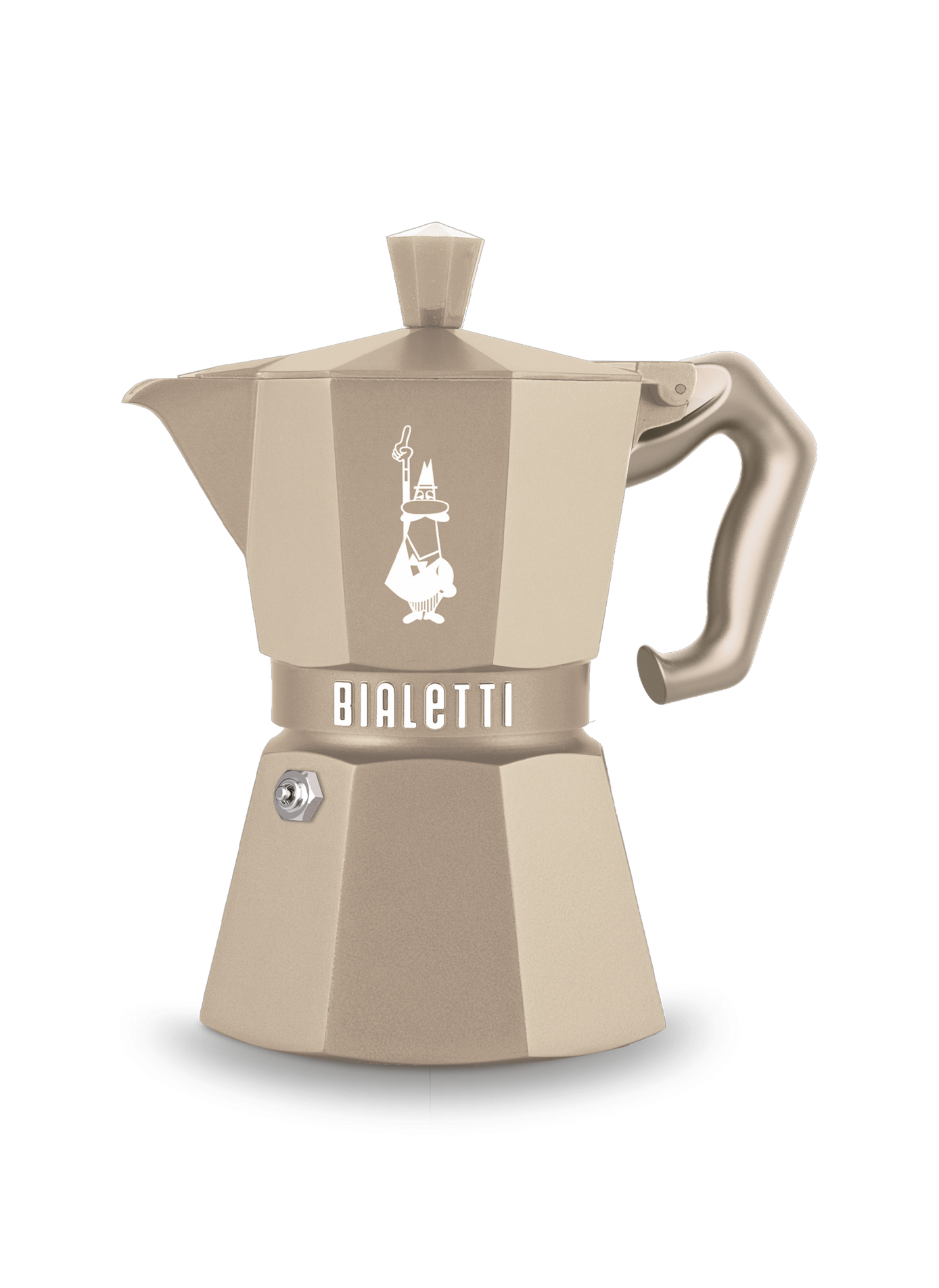 Moka Exclusive Induction Coffee Maker BIALETTI Beige