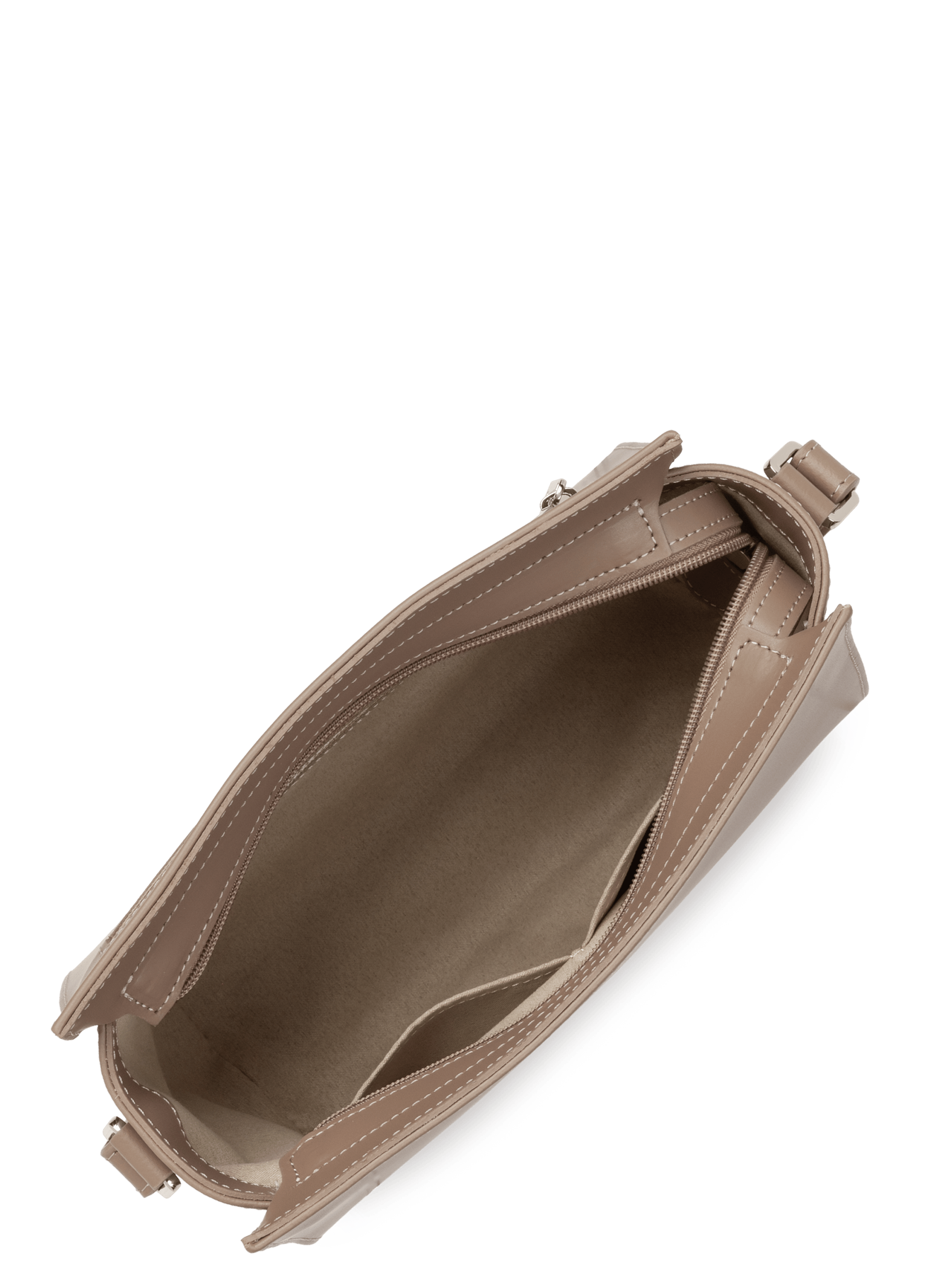 Small crossbody bag - smooth LANCASTER Brown