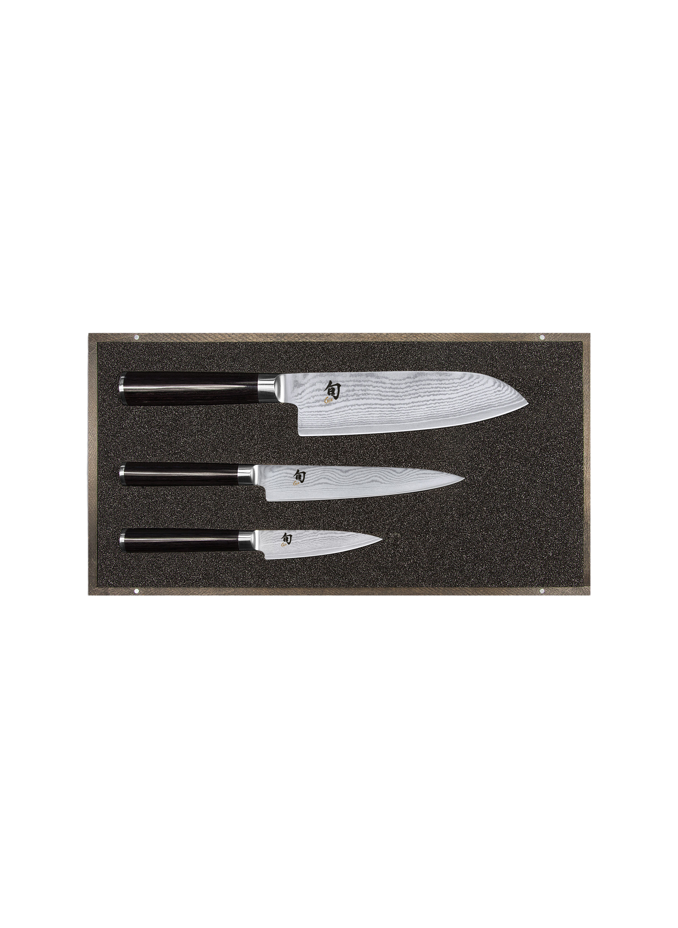 Set di 3 coltelli in acciaio inox KAI Nessun colore