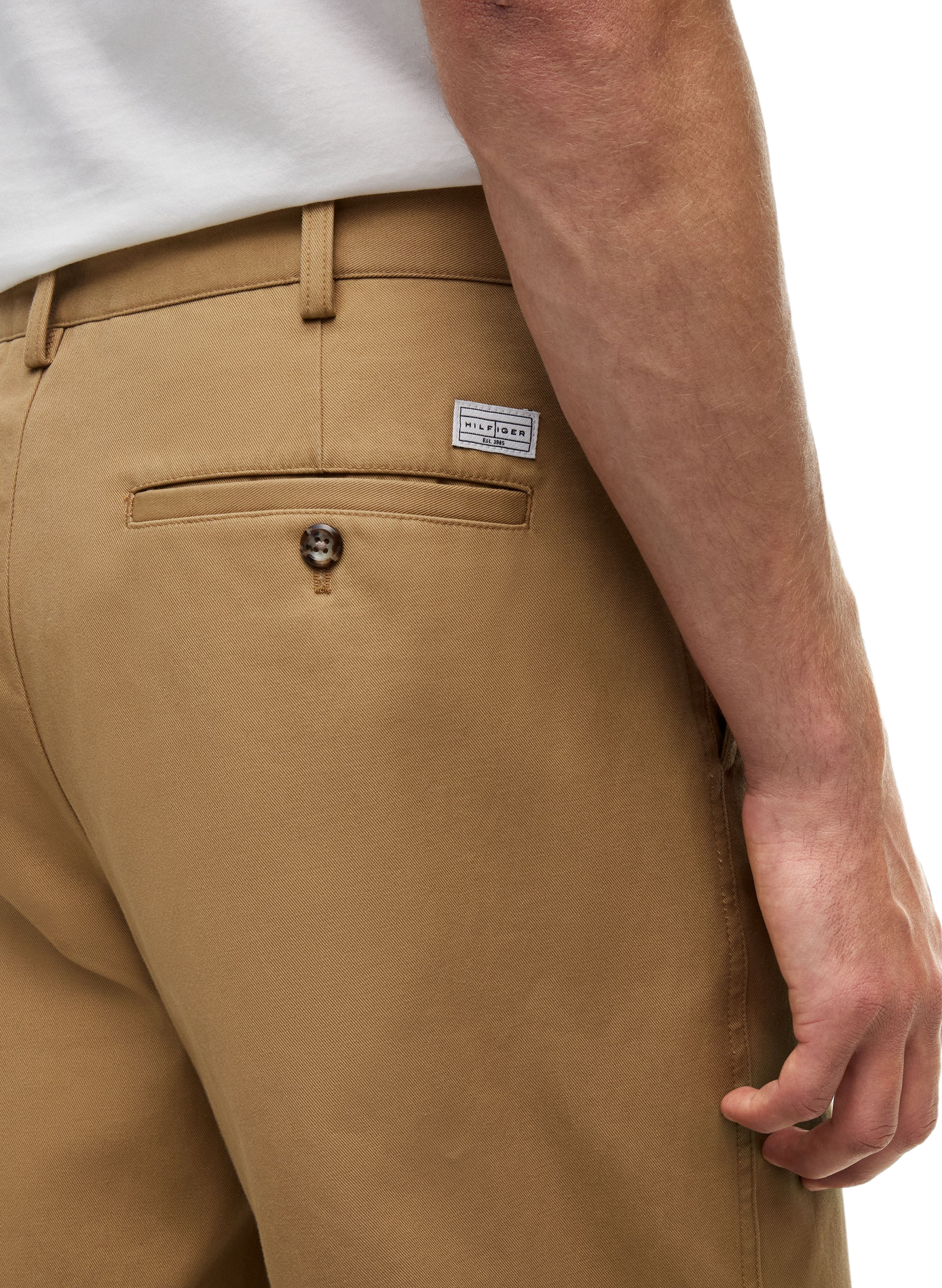 Wide-leg trousers TOMMY HILFIGER Brown
