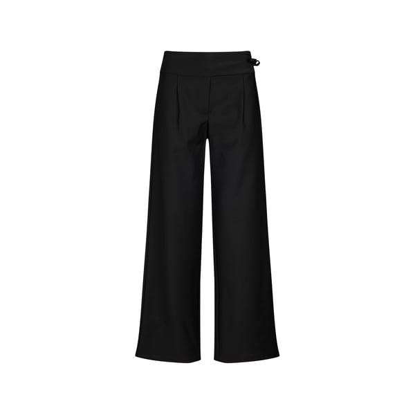 Pantalon large à ceinture uni Pantalon large à ceinture uni