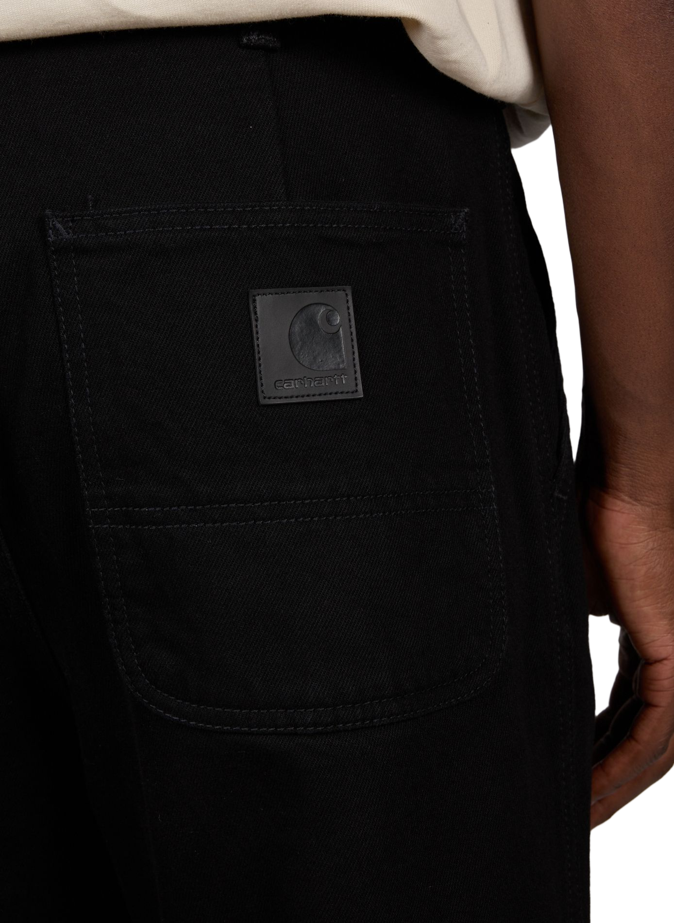 Wide pleated Jace Pant trousers in cotton CARHARTT WIP Black