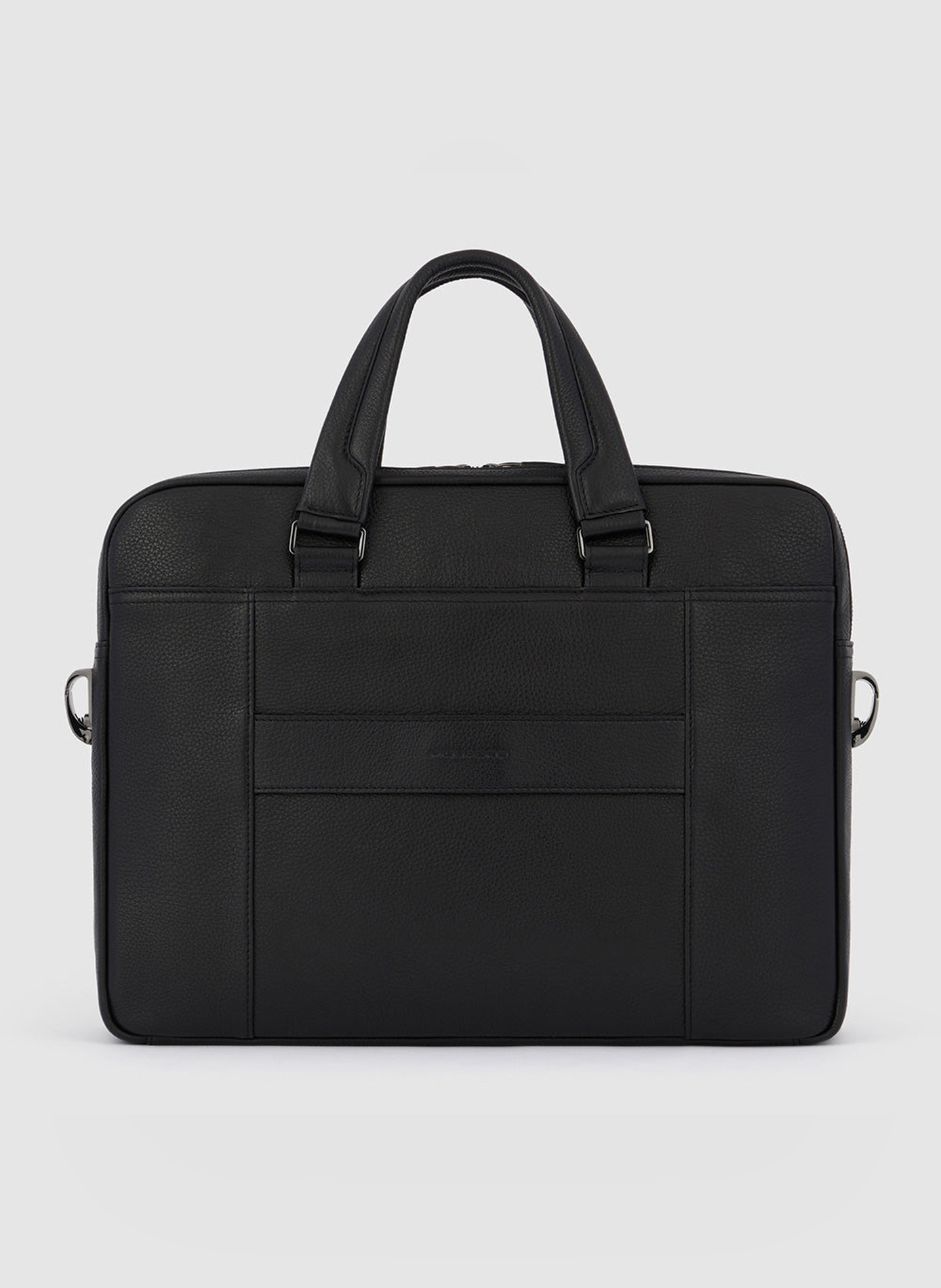 Sac à ordinateur 15,6" avec deux compartimemts PIQUADRO Noir